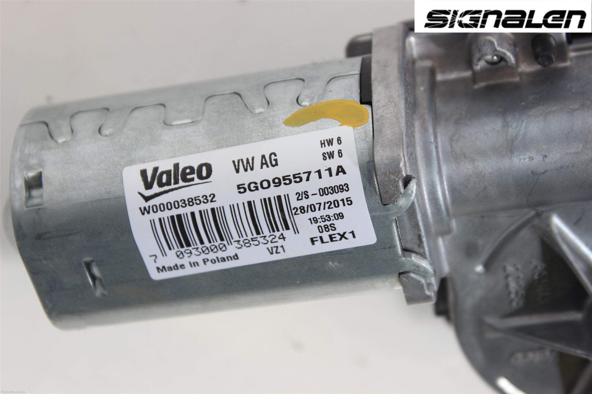 Volkswagen VW GOLF SPORTSVAN 15-20 Viskermotor Bakluke