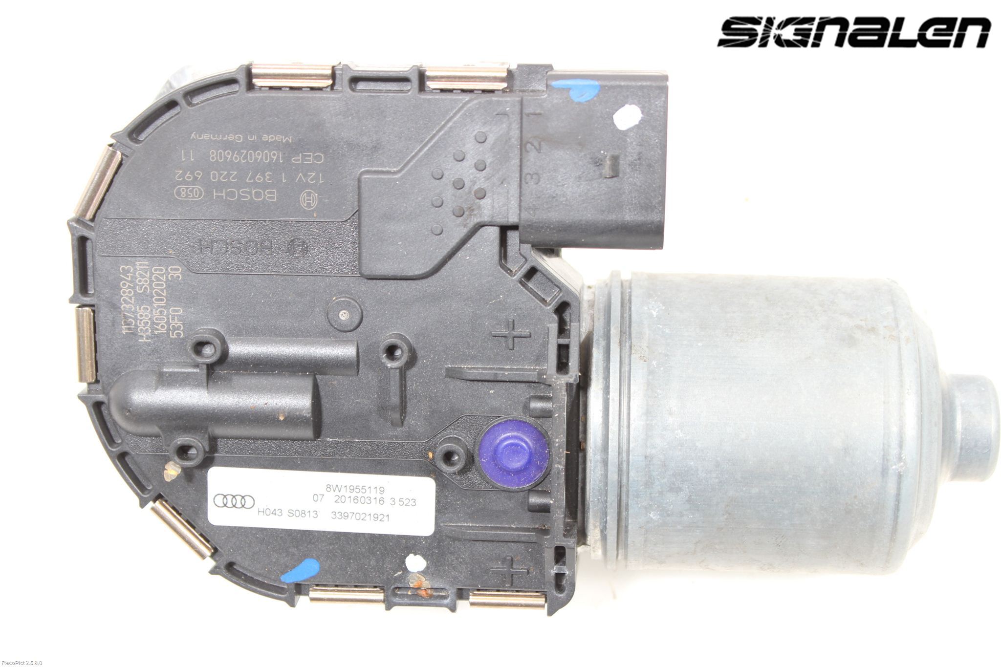 Audi A4/S4 B9 16-19 Viskermotor Frontrute