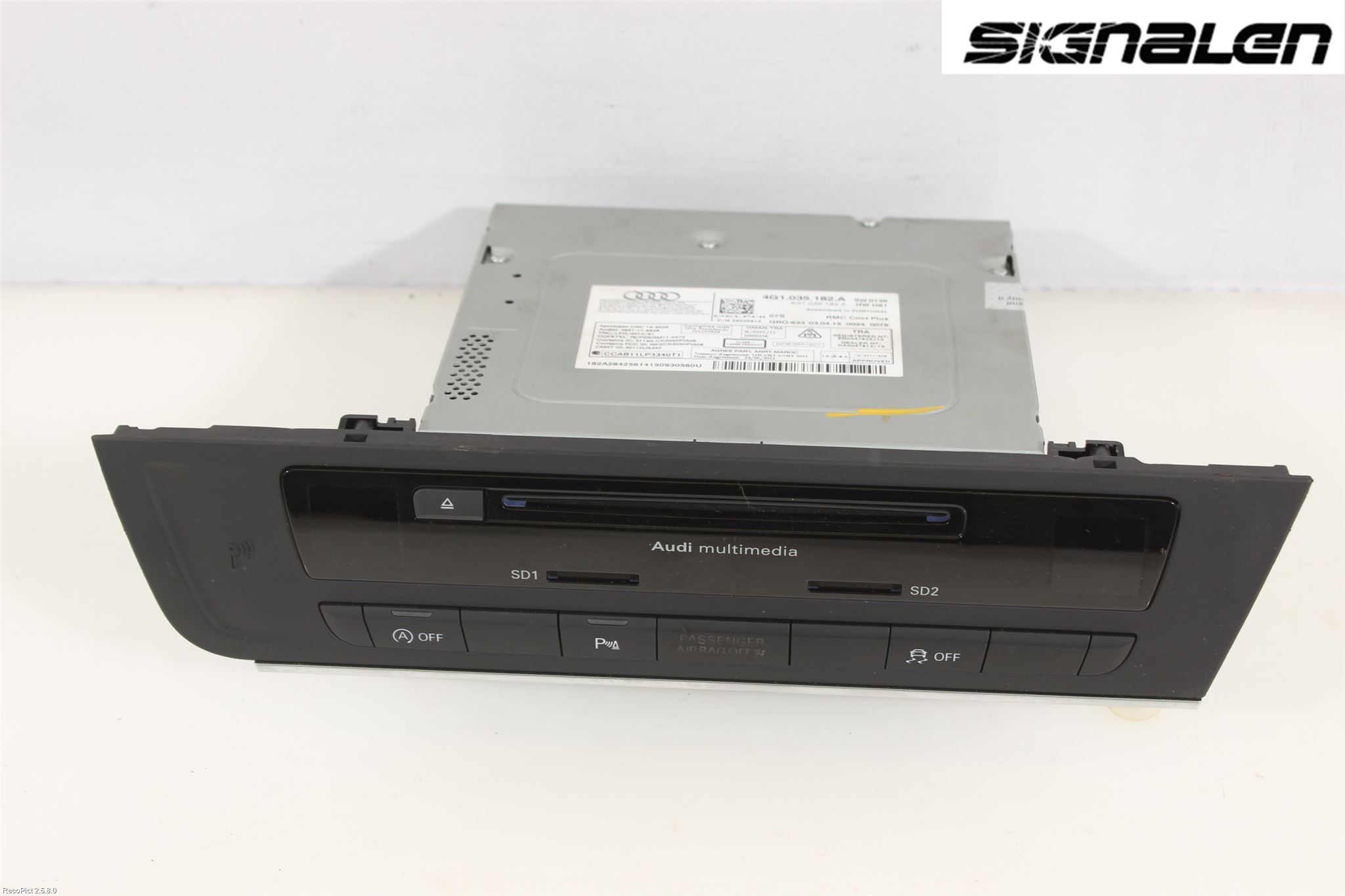 Audi A6/S6 4G 11-18 Stereo Radio