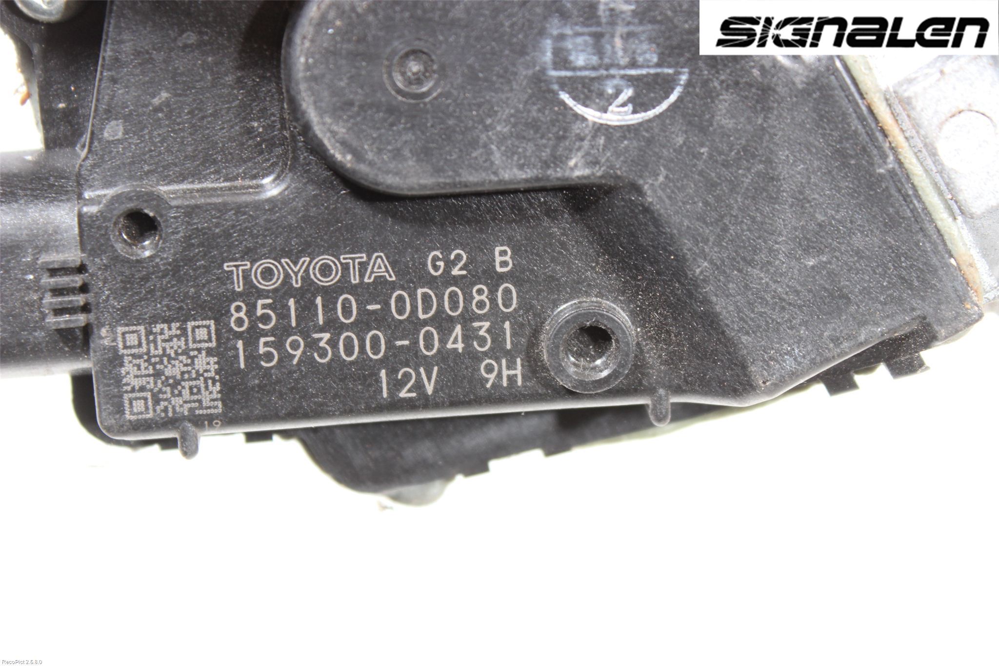 Toyota YARIS XP90 06-11 Viskermotor Frontrute