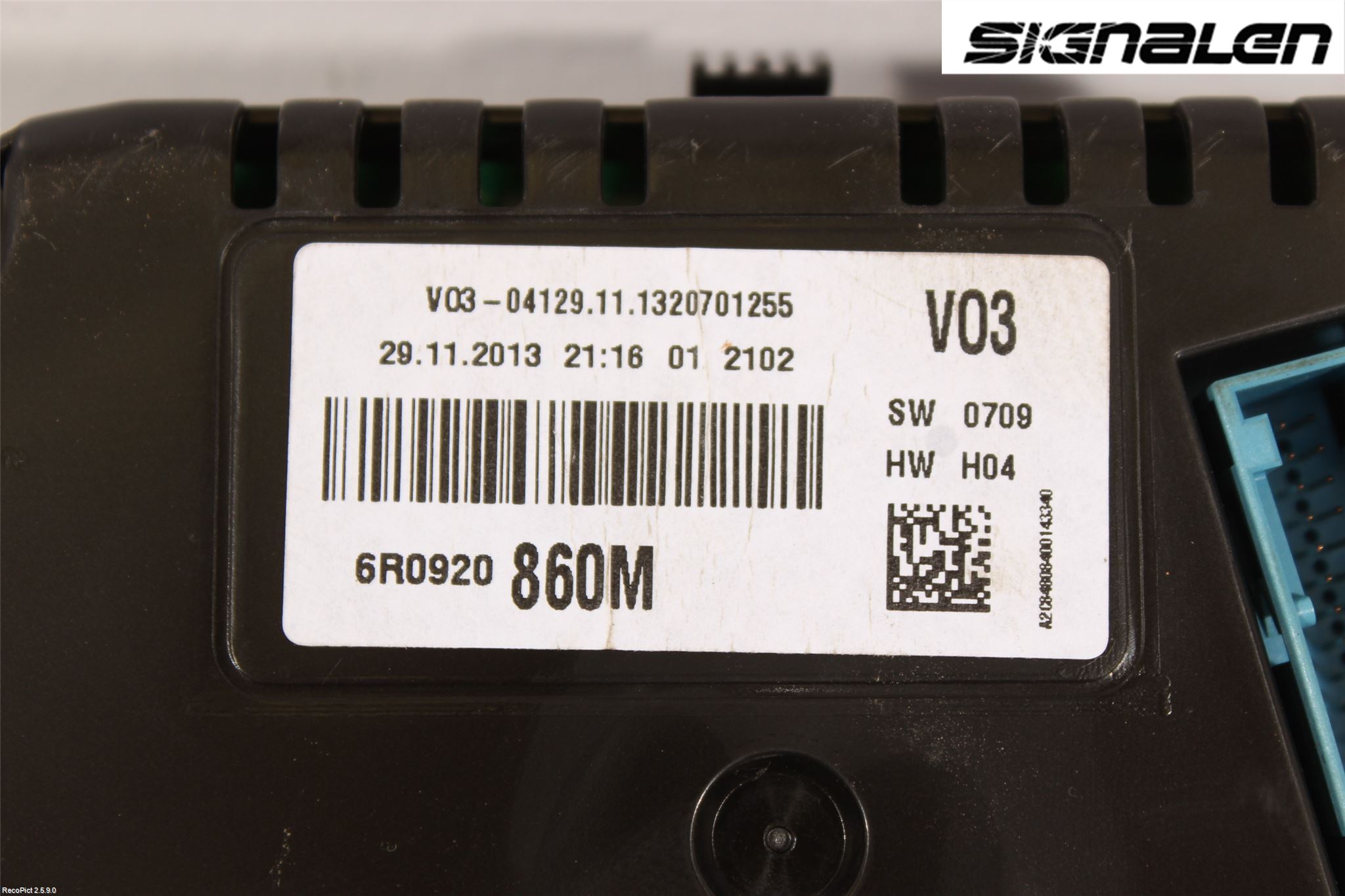 Volkswagen VW POLO 10-17 Instr Kombinert