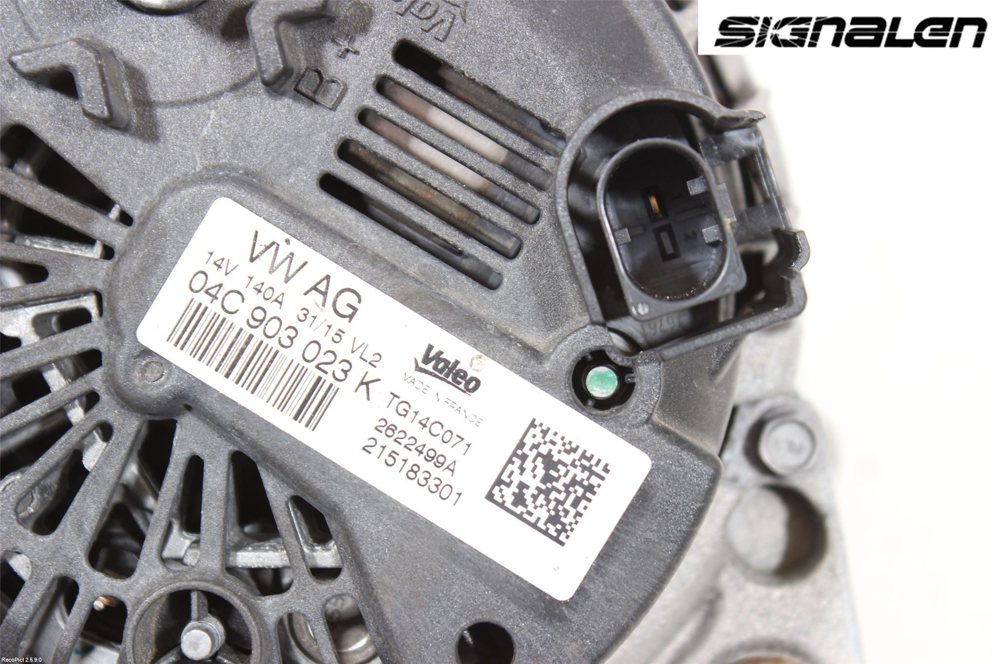 Volkswagen VW GOLF SPORTSVAN 15-20 Dynamo