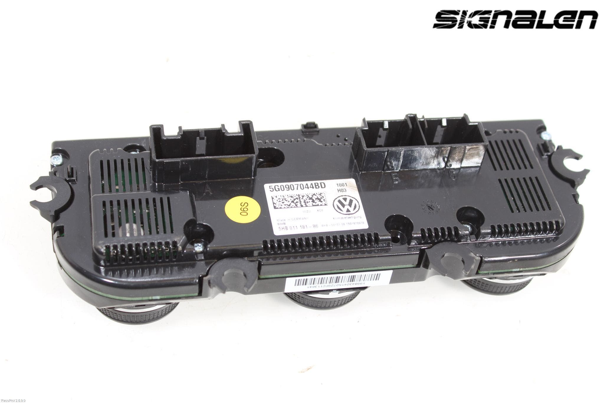 Volkswagen VW GOLF SPORTSVAN 15-20 Varme Ac Betjening-Display