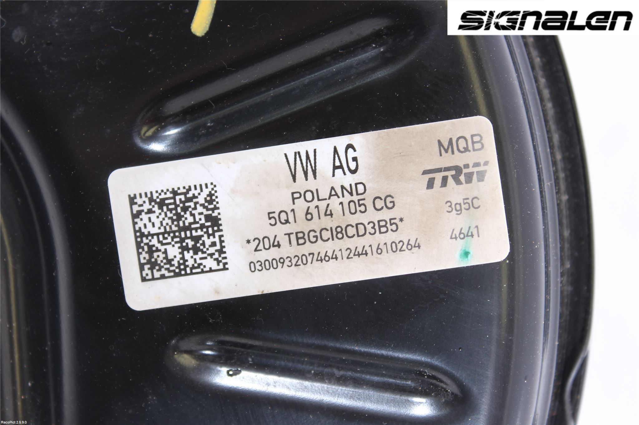 Volkswagen VW PASSAT 15-19 Bremseservo