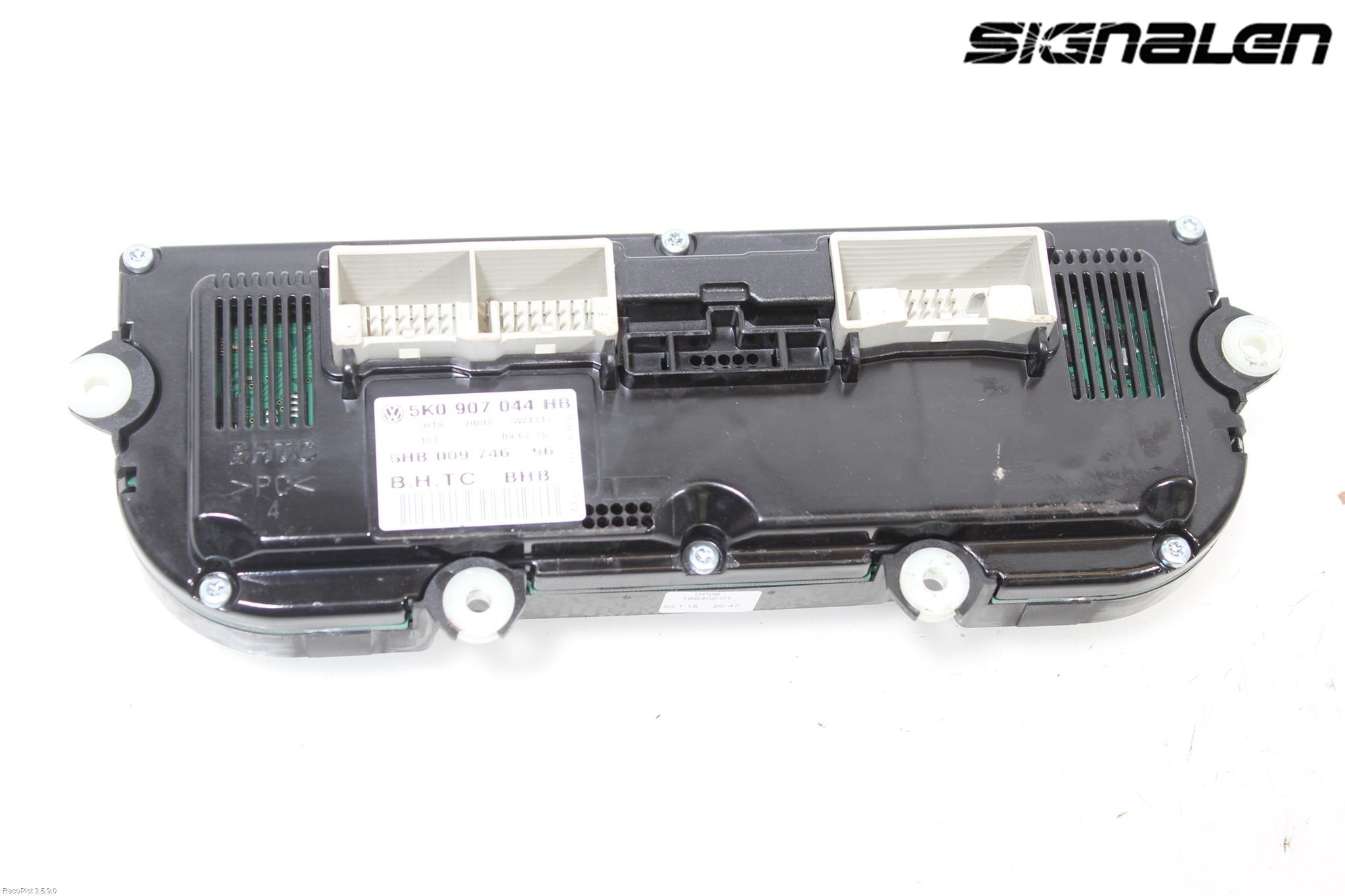 Volkswagen VW TIGUAN 07-16 Varme Ac Betjening-Display