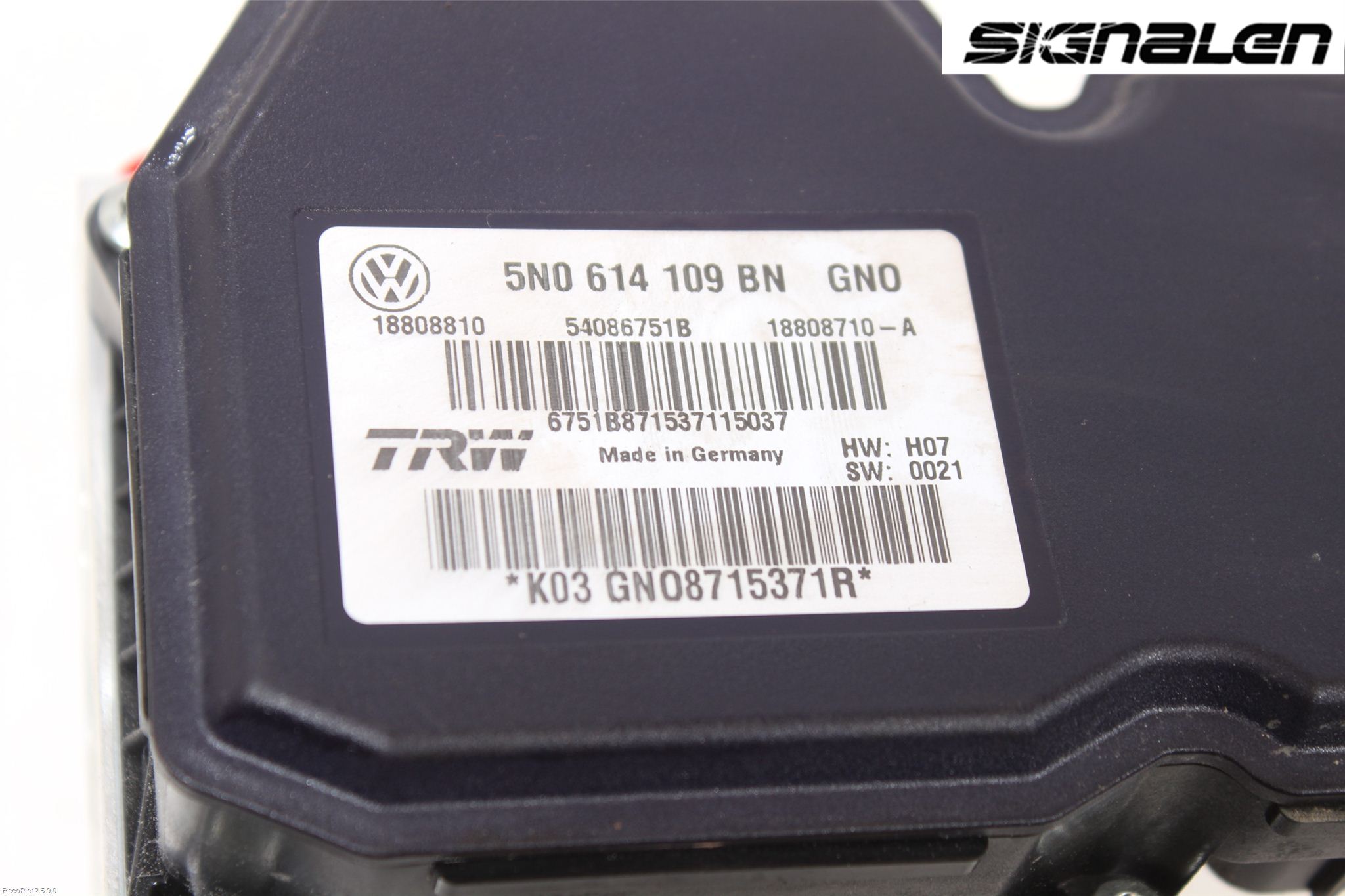 Volkswagen VW TIGUAN 07-16 Abs Hydraulikkaggregat