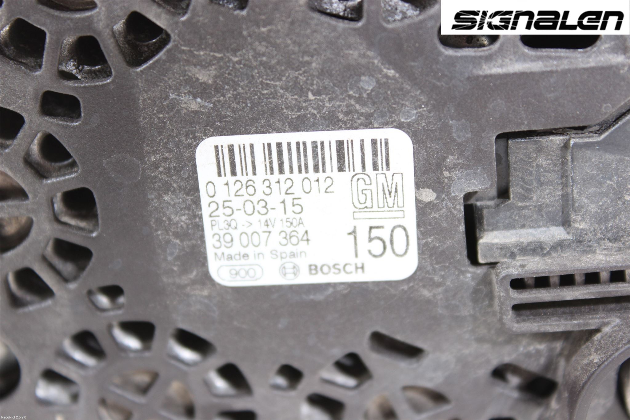 Opel CORSA E 15-19 Dynamo