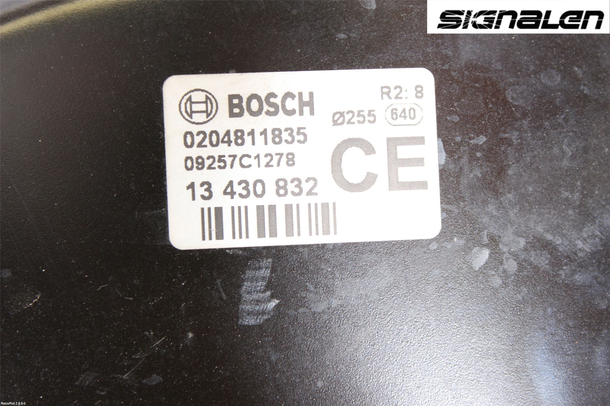 Opel CORSA E 15-19 Bremseservo