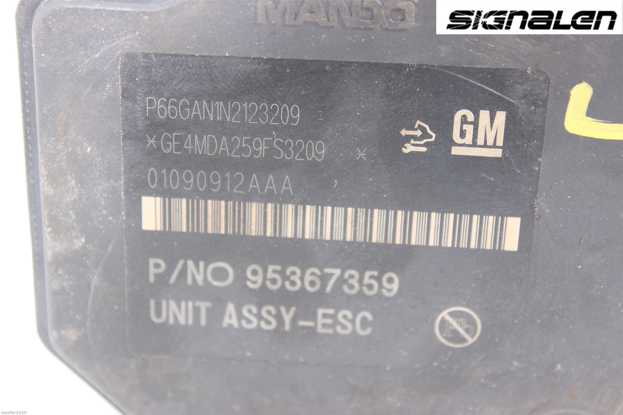 Opel MOKKA 13-20 Abs Hydraulikkaggregat