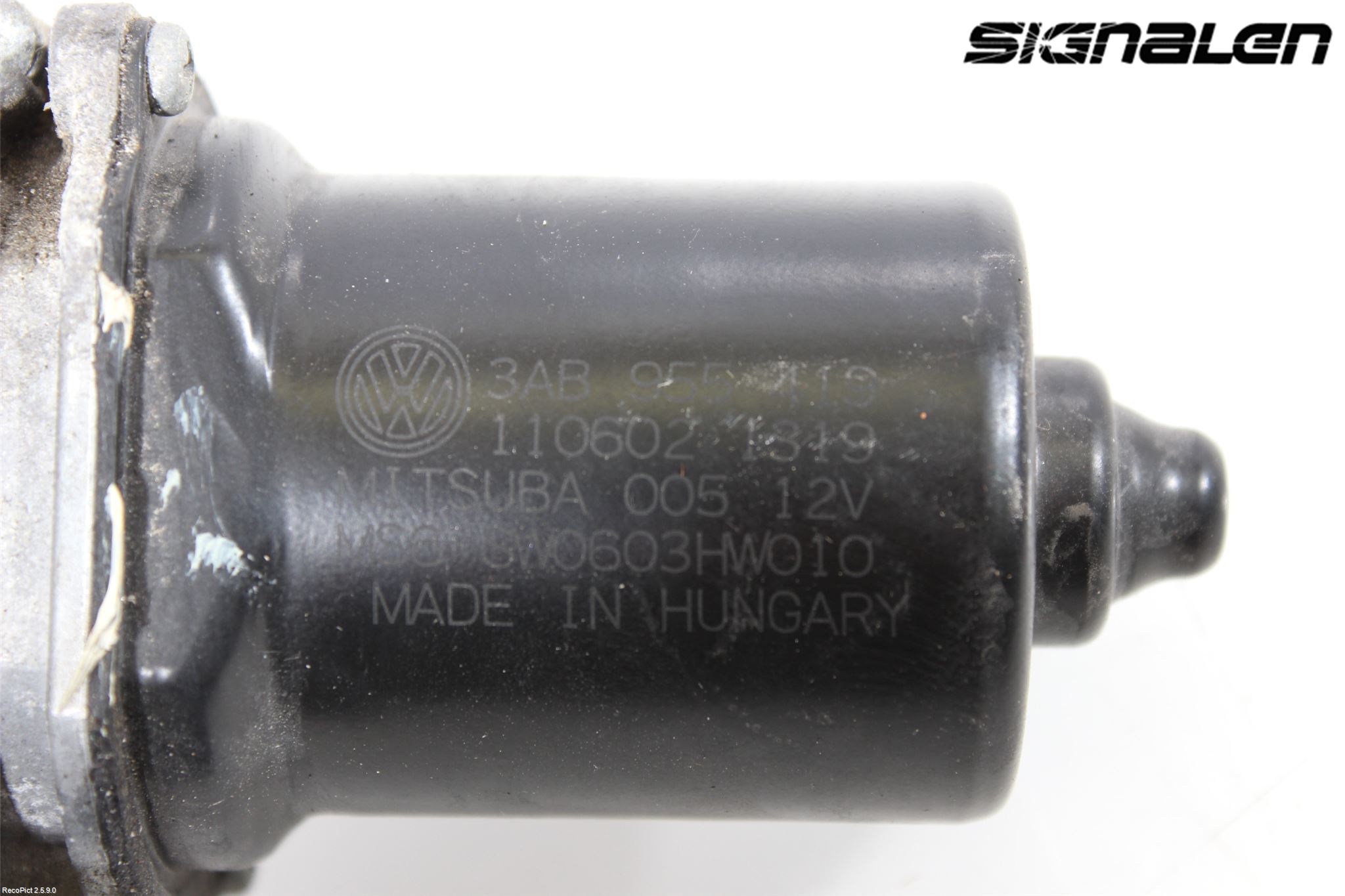 Volkswagen VW PASSAT 11-14 Viskermotor Frontrute