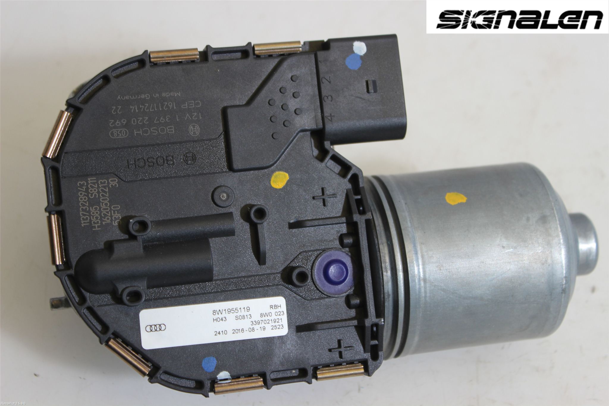Audi A4/S4 B9 16-19 Viskermotor Frontrute