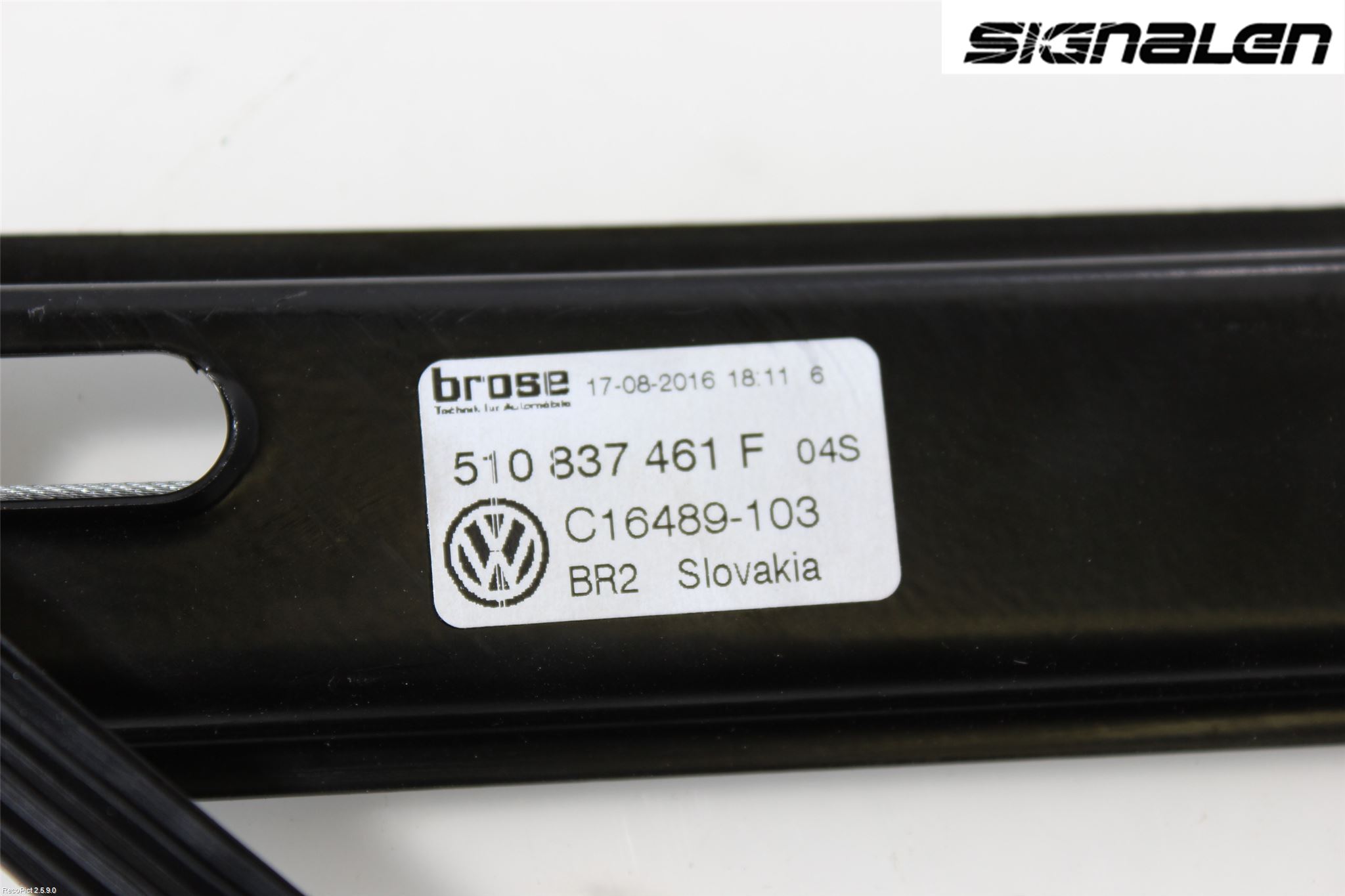 Volkswagen VW GOLF SPORTSVAN 15-20 Vindusheis