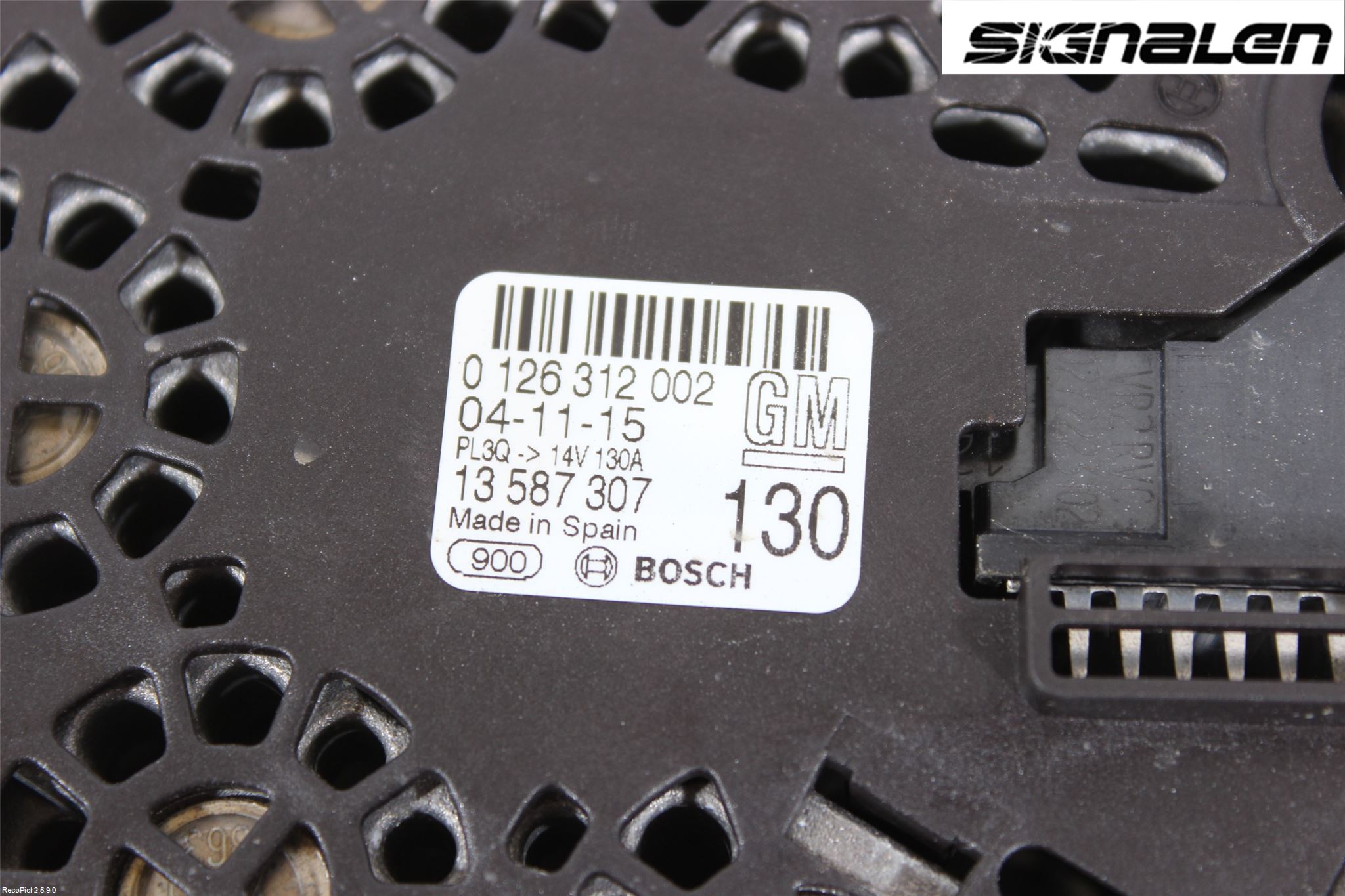 Opel ASTRA K 16-22 Dynamo