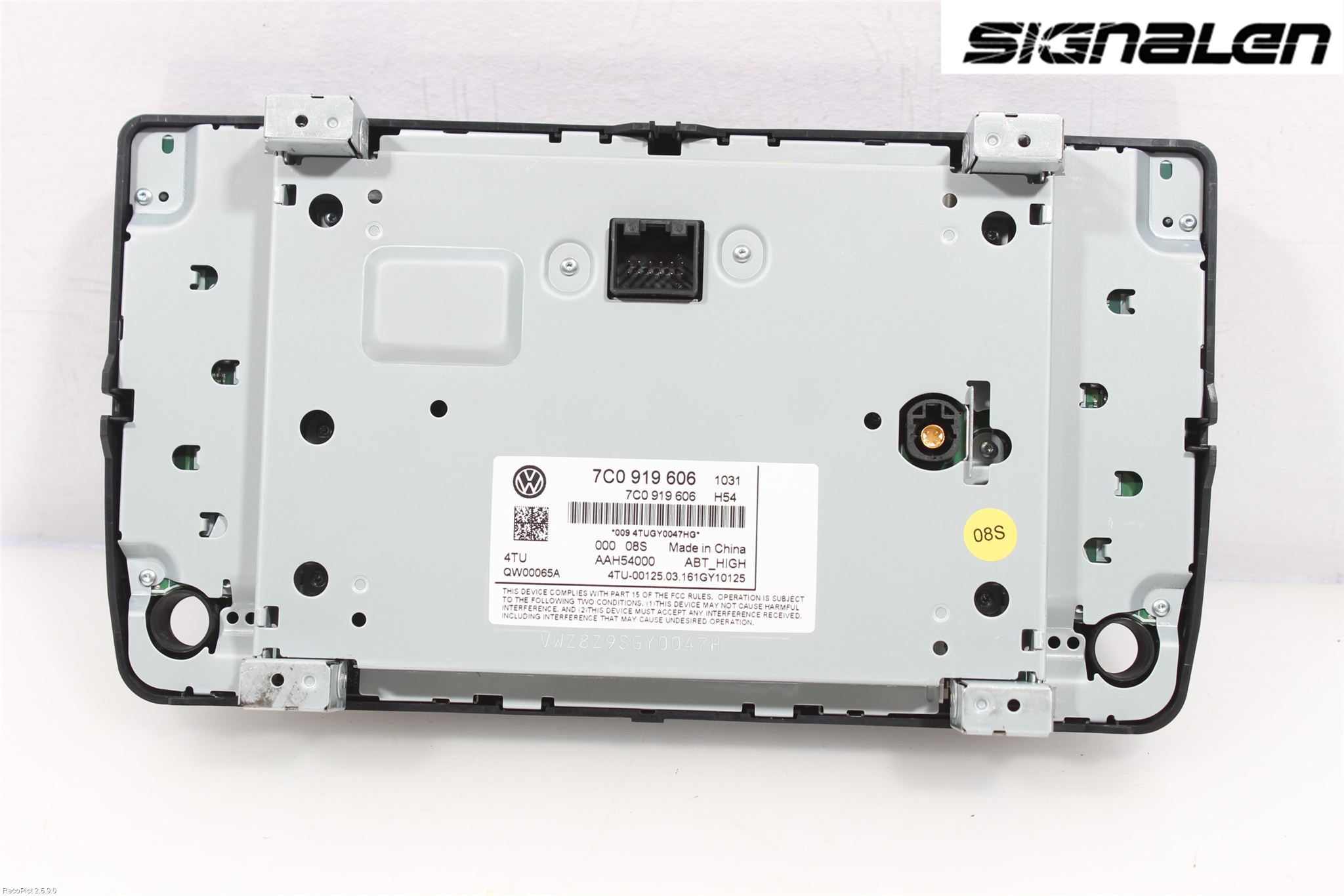 Volkswagen VW TIGUAN 07-16 Stereo Radio Med Cd