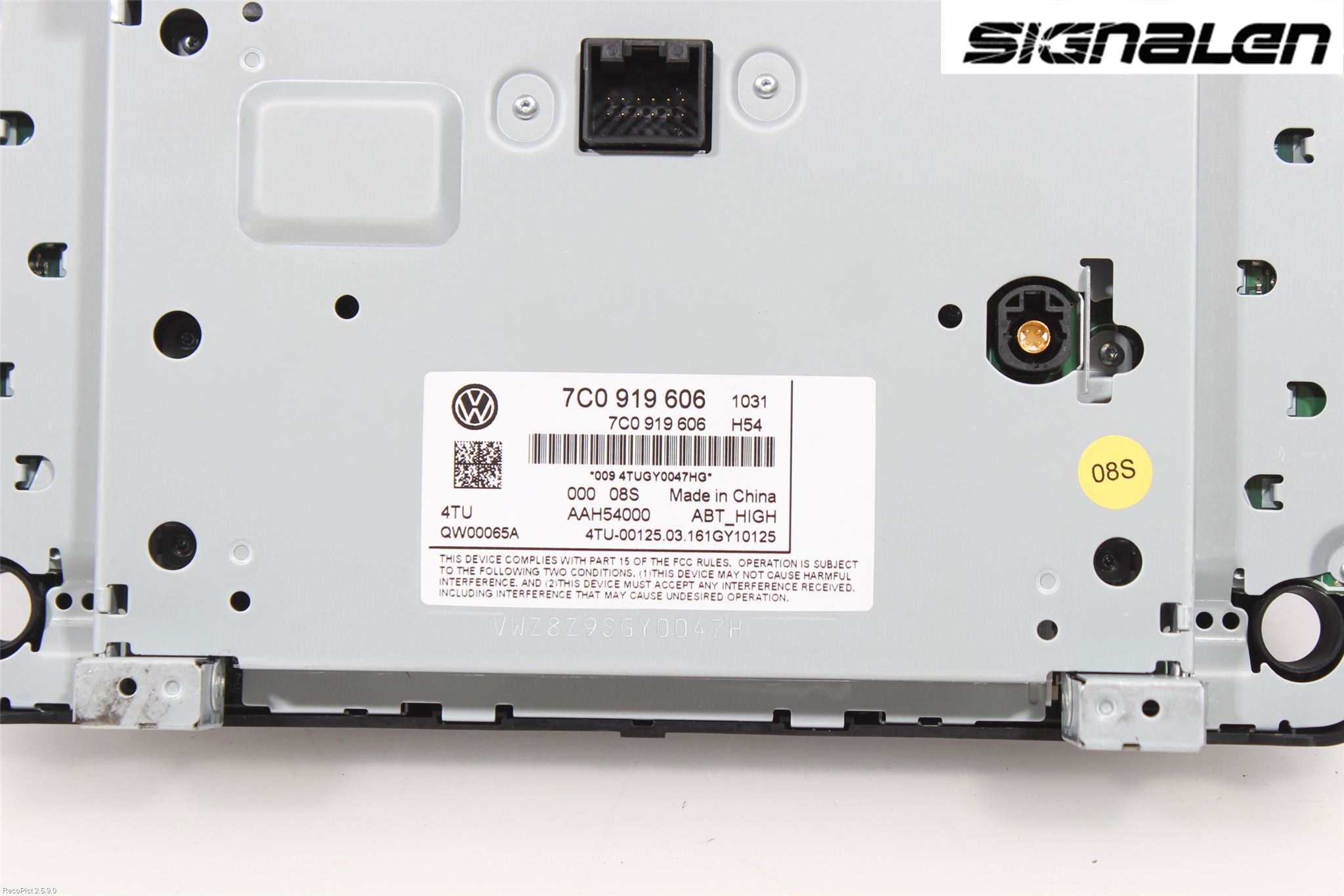 Volkswagen VW TIGUAN 07-16 Stereo Radio Med Cd