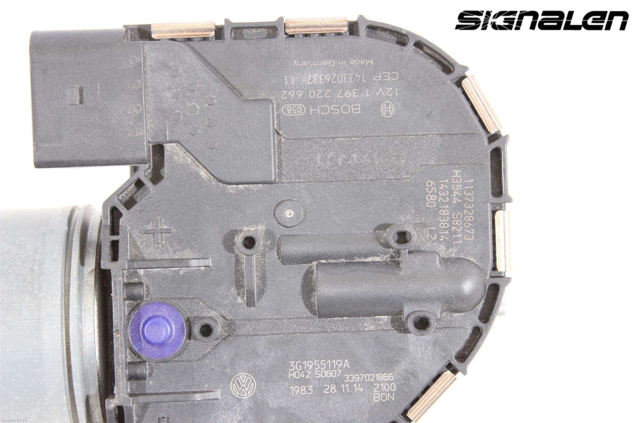Volkswagen VW PASSAT 15-19 Viskermotor Frontrute