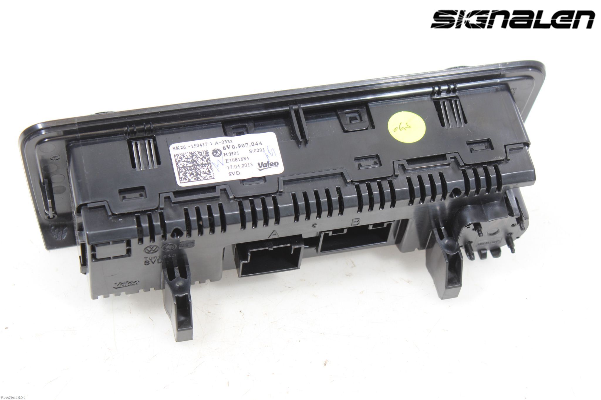 Skoda FABIA 07-14 Varme Ac Betjening-Display