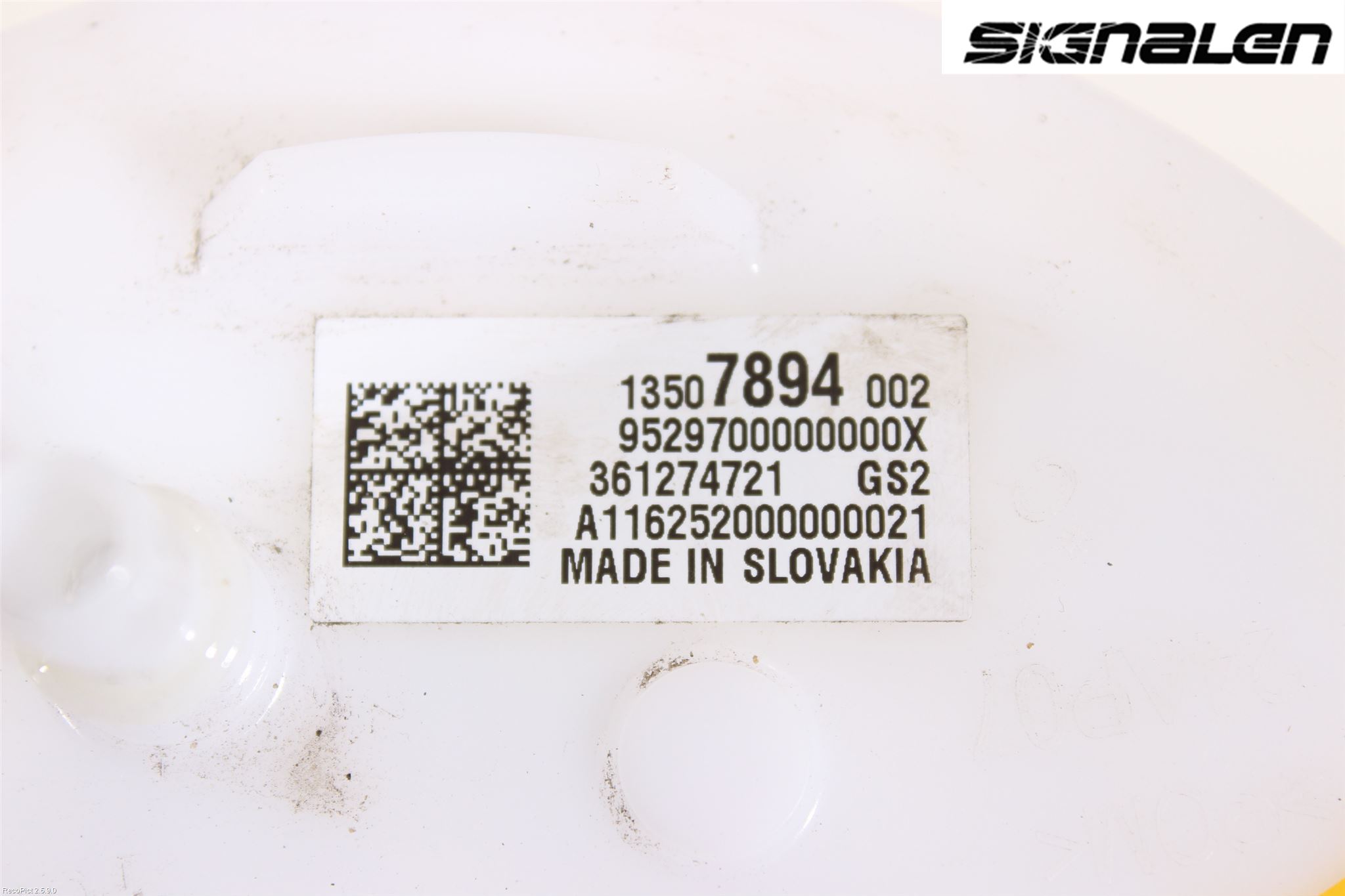 Opel ASTRA K 16-22 Drivstoffpumpe Fødepumpe El