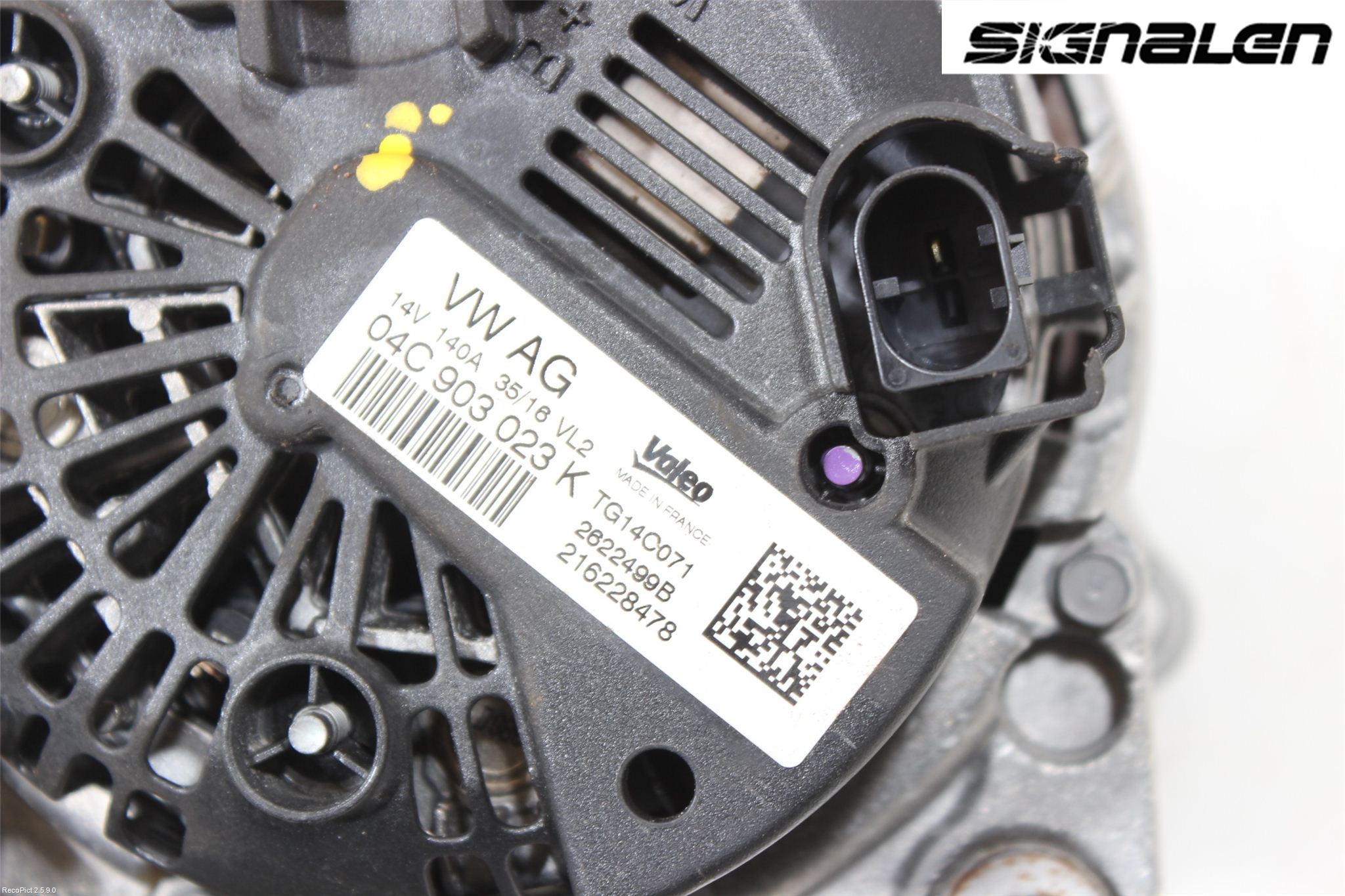 Volkswagen VW GOLF SPORTSVAN 15-20 Dynamo