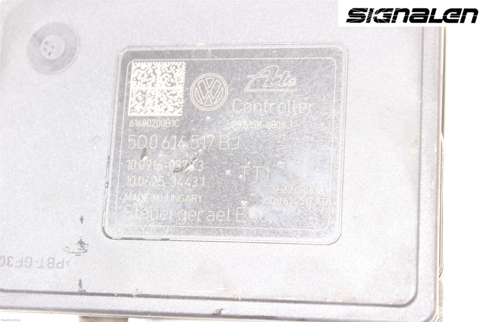Volkswagen VW GOLF SPORTSVAN 15-20 Abs Hydraulikkaggregat