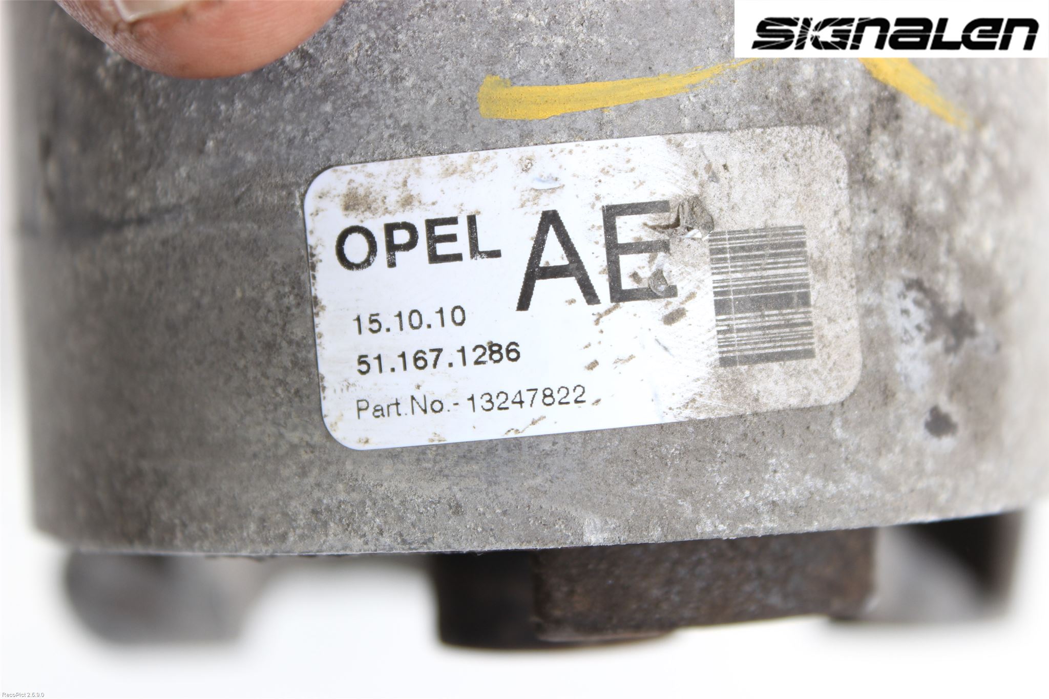 Opel MERIVA B 10-17 Motor Feste Stål-Alu