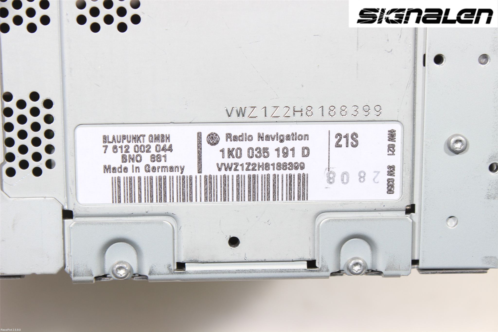 Volkswagen VW PASSAT 05-11 Stereo Radio