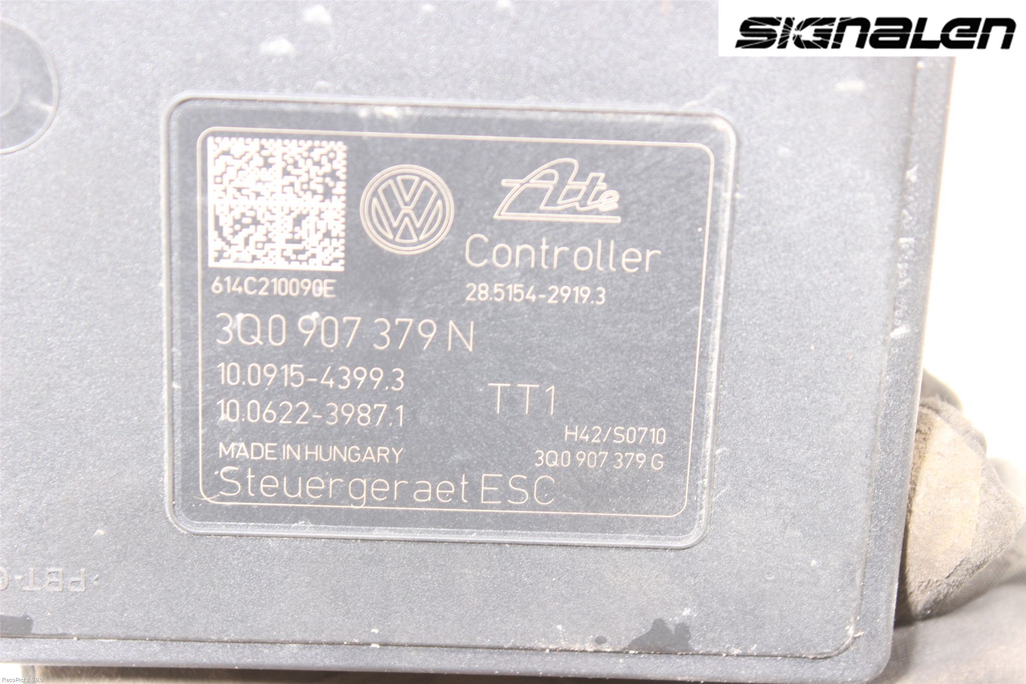 Volkswagen VW PASSAT 15-19 Abs Hydraulikkaggregat