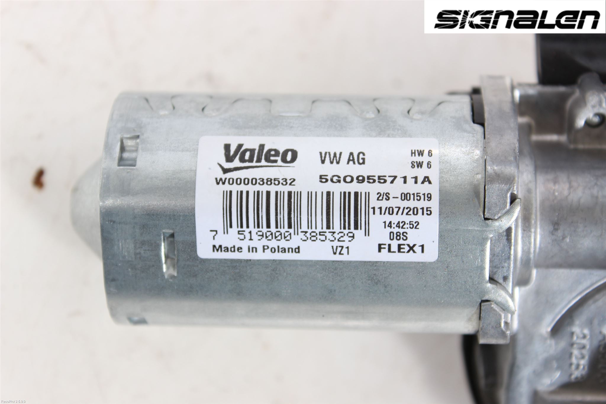 Volkswagen VW GOLF / E-GOLF VII 13-20 Viskermotor Bakluke