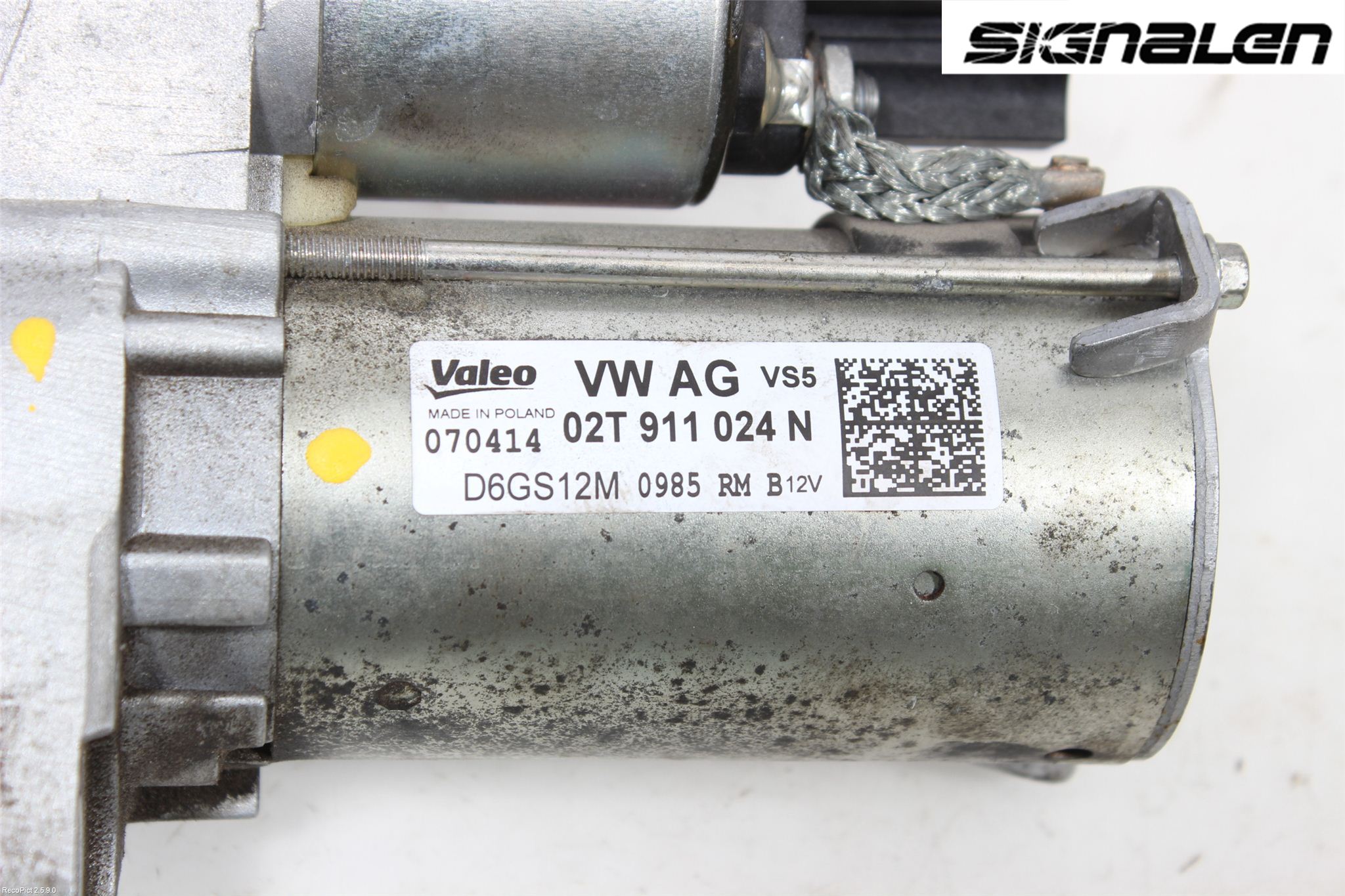 Skoda ROOMSTER Startmotor