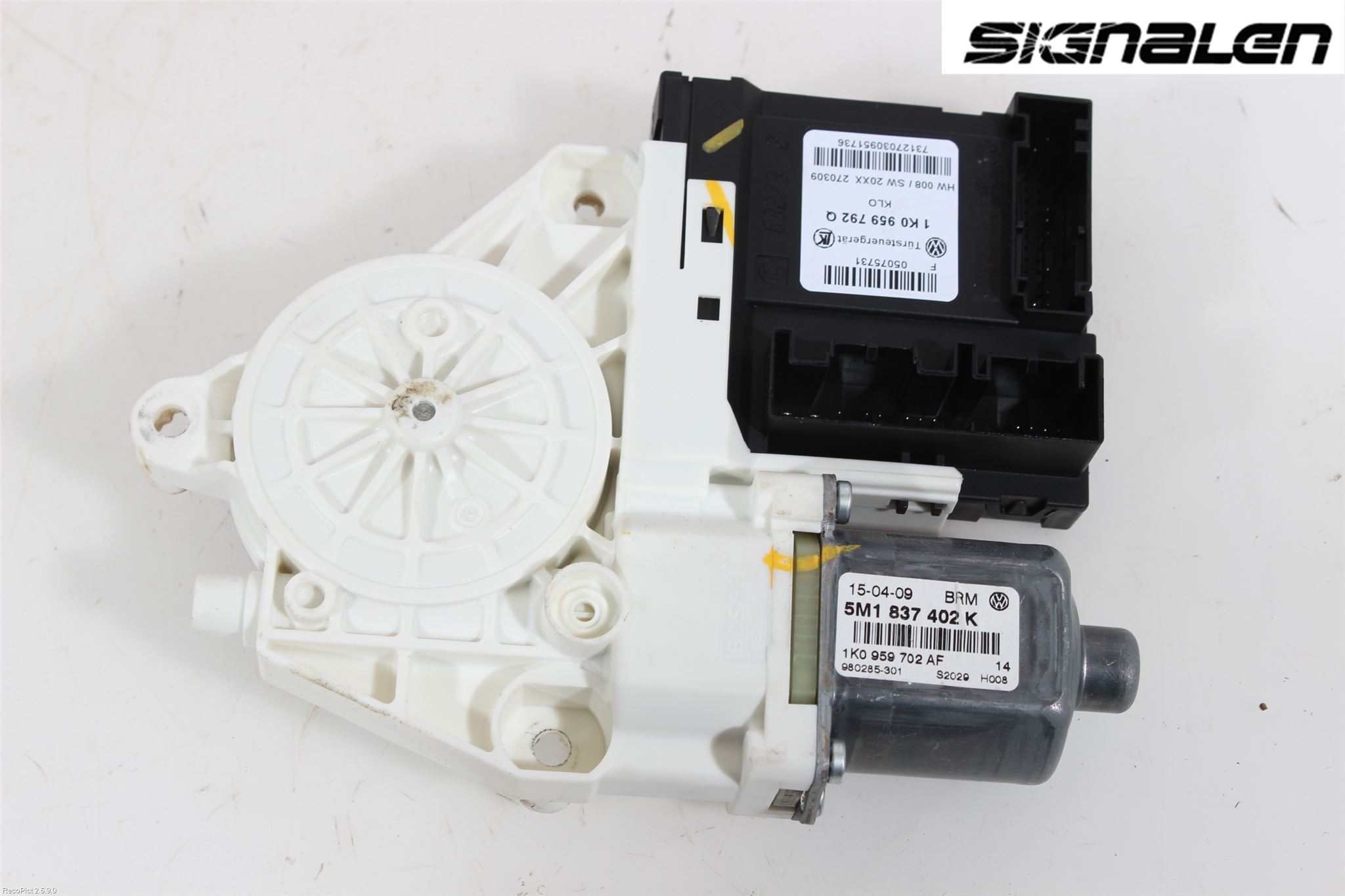Volkswagen VW GOLF PLUS/CROSS GOLF 04-14 Vindusheismotor