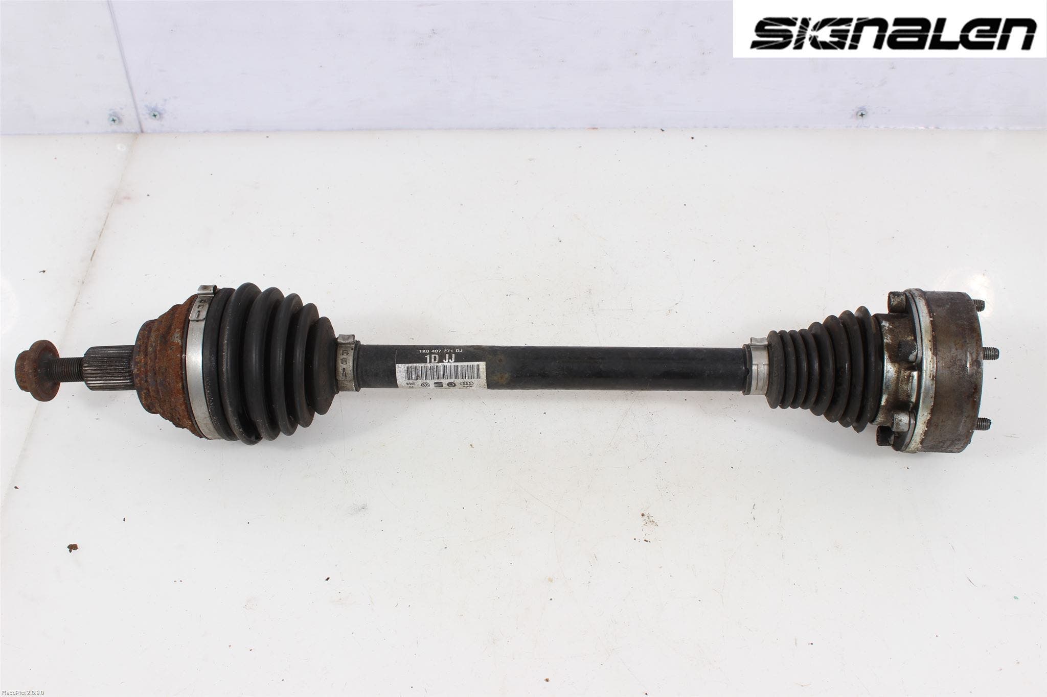 Volkswagen VW GOLF PLUS/CROSS GOLF 04-14 Drivaksel Foran Kompl Venstre