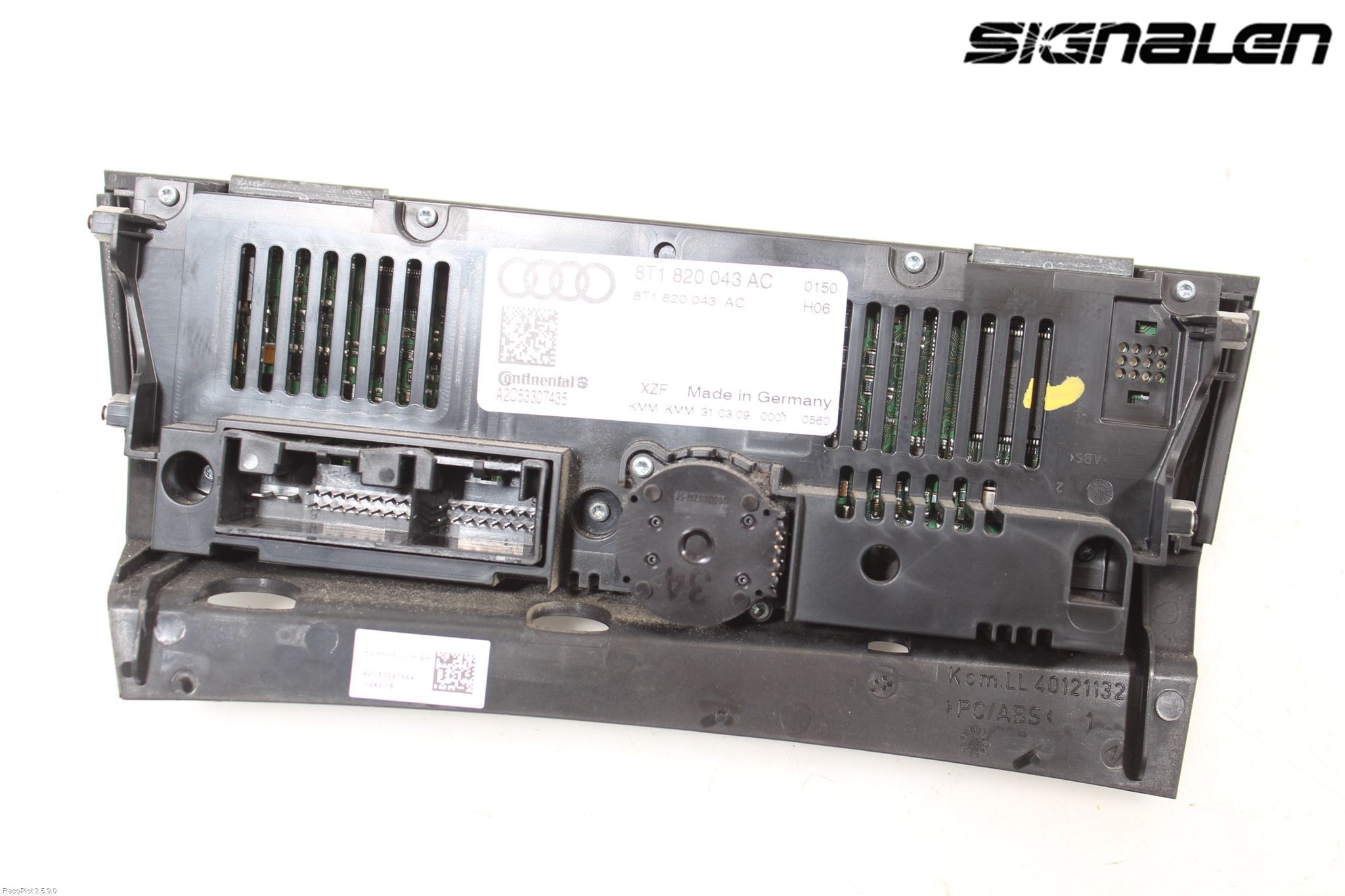 Audi A4/S4 08-11 Varme Ac Betjening-Display