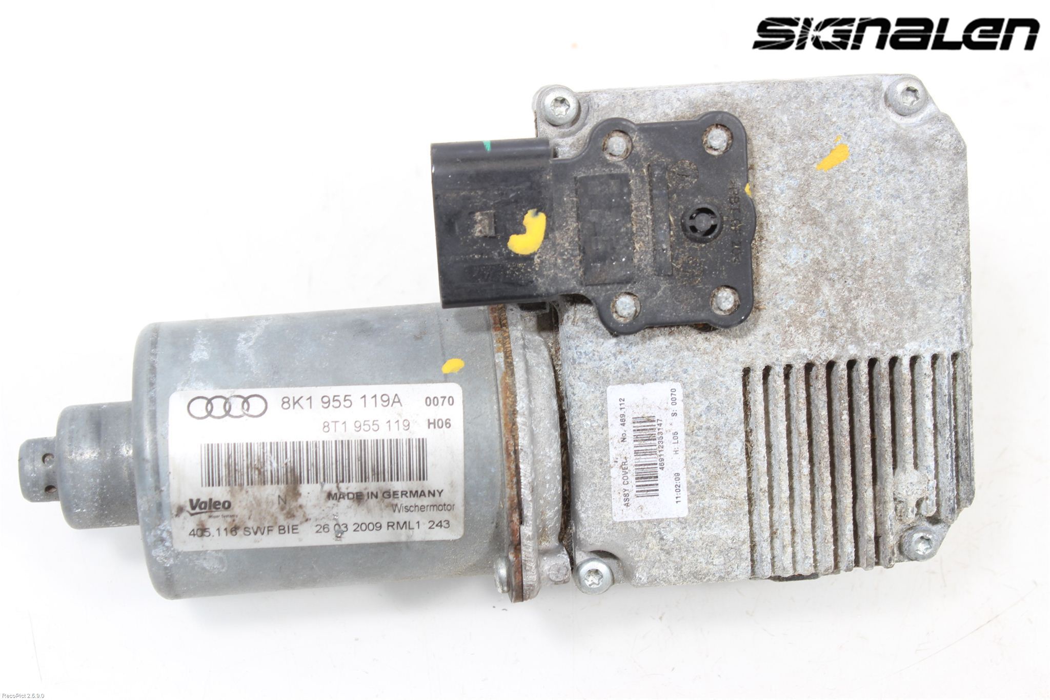 Audi A4/S4 08-11 Viskermotor Frontrute