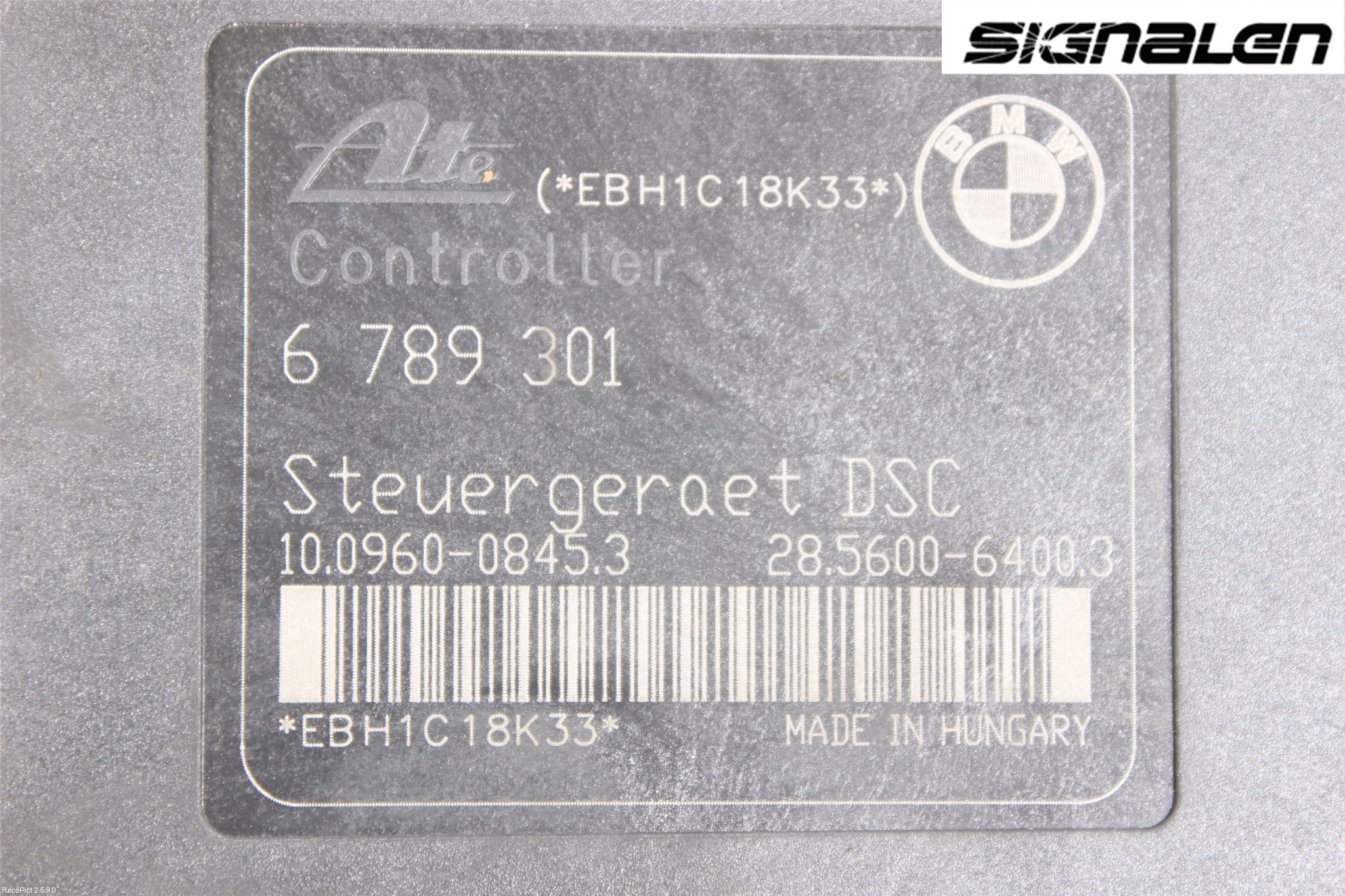 BMW 3 E90/91 SED/TOU 05-12 Abs Hydraulikkaggregat