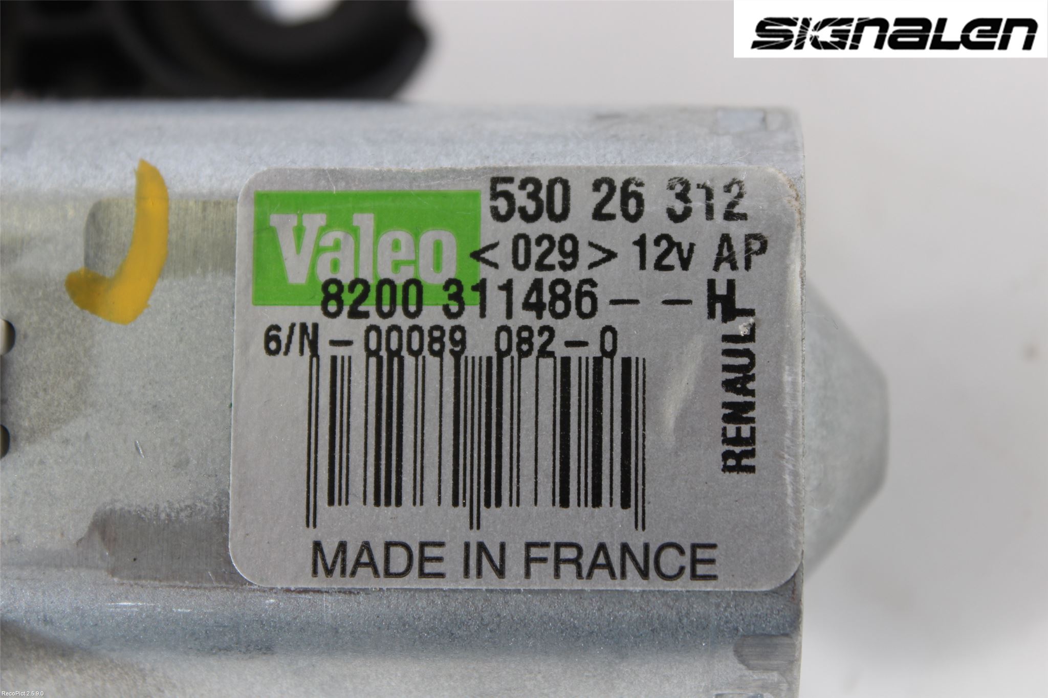 Renault CLIO III  06-09 Viskermotor Bakluke
