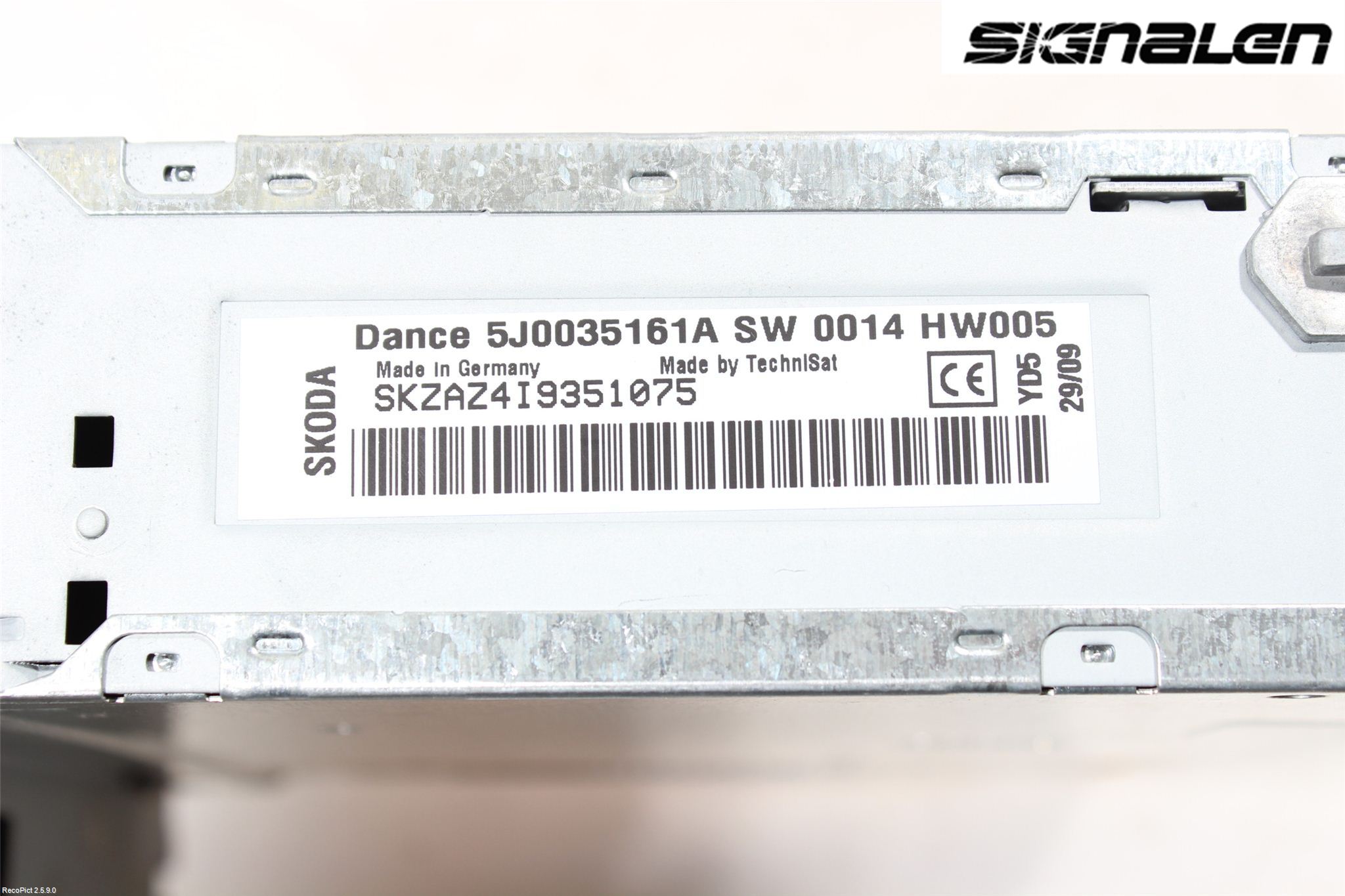 Skoda FABIA 07-14 Stereo Radio