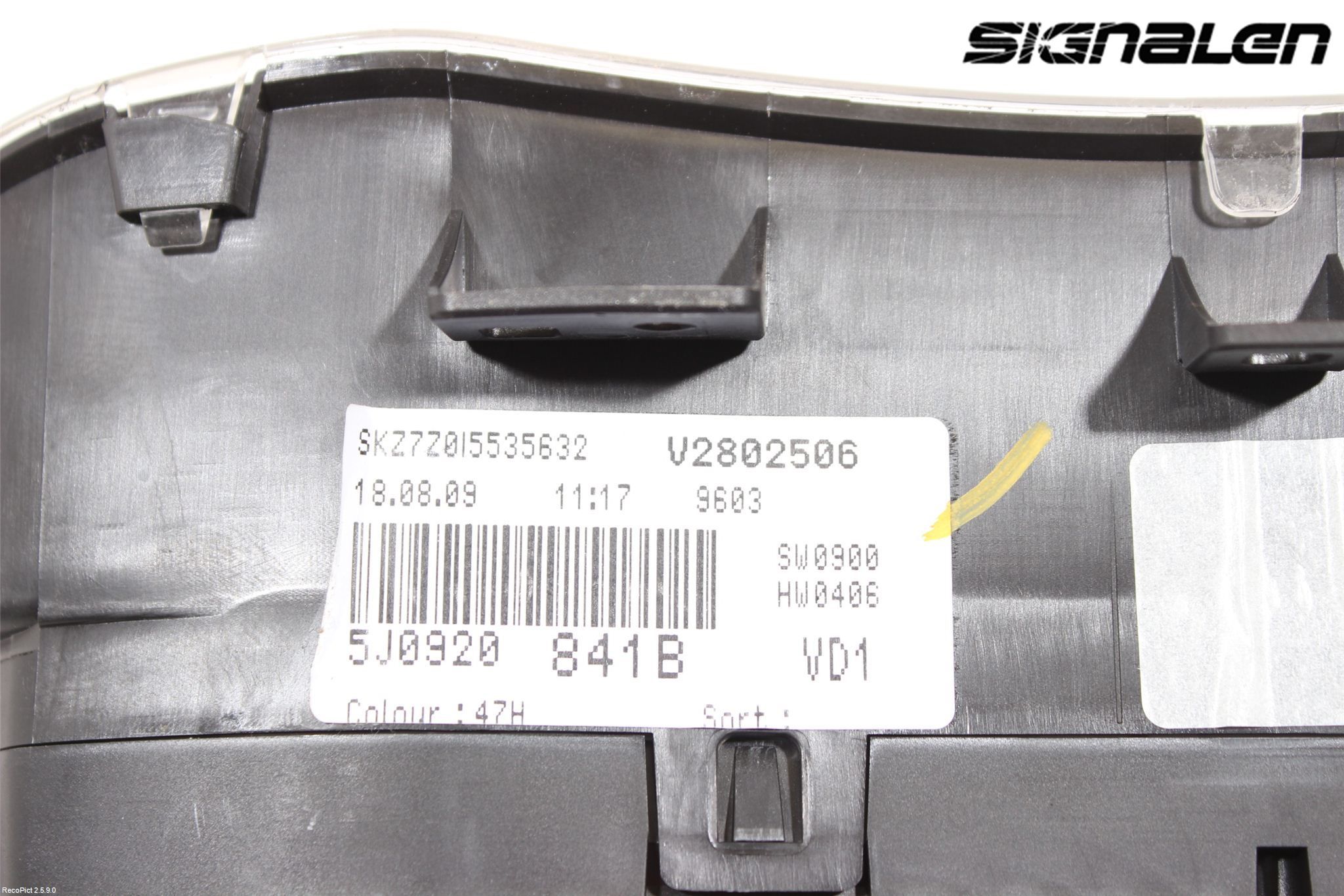 Skoda FABIA 07-14 Instr Kombinert