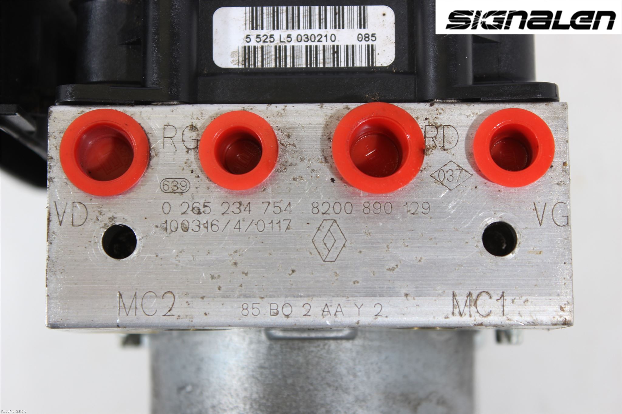 Renault CLIO III  06-09 Abs Hydraulikkaggregat