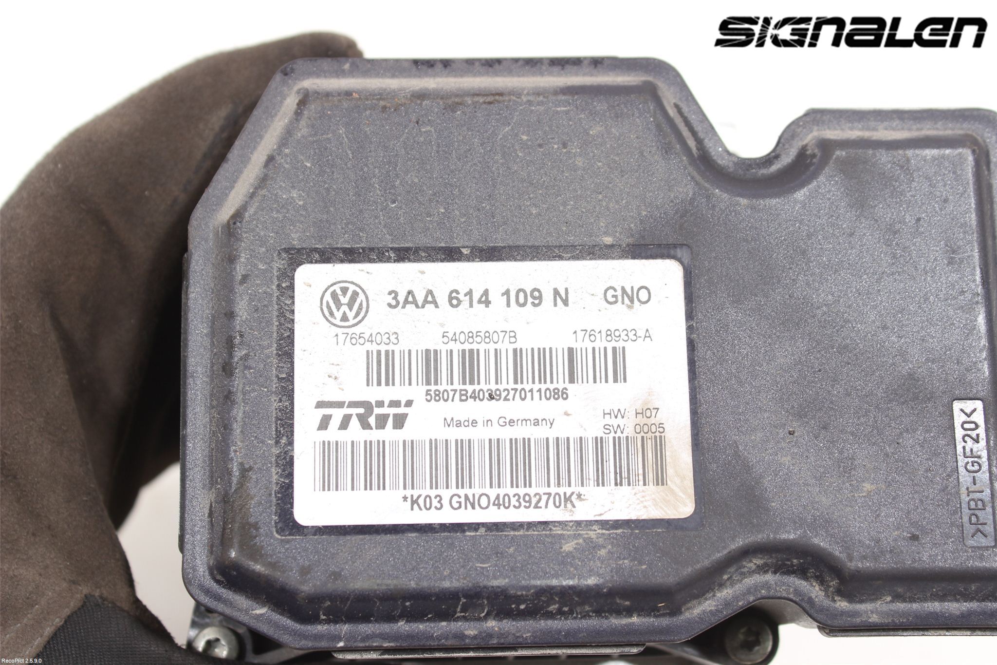 Volkswagen VW PASSAT 11-14 Abs Hydraulikkaggregat