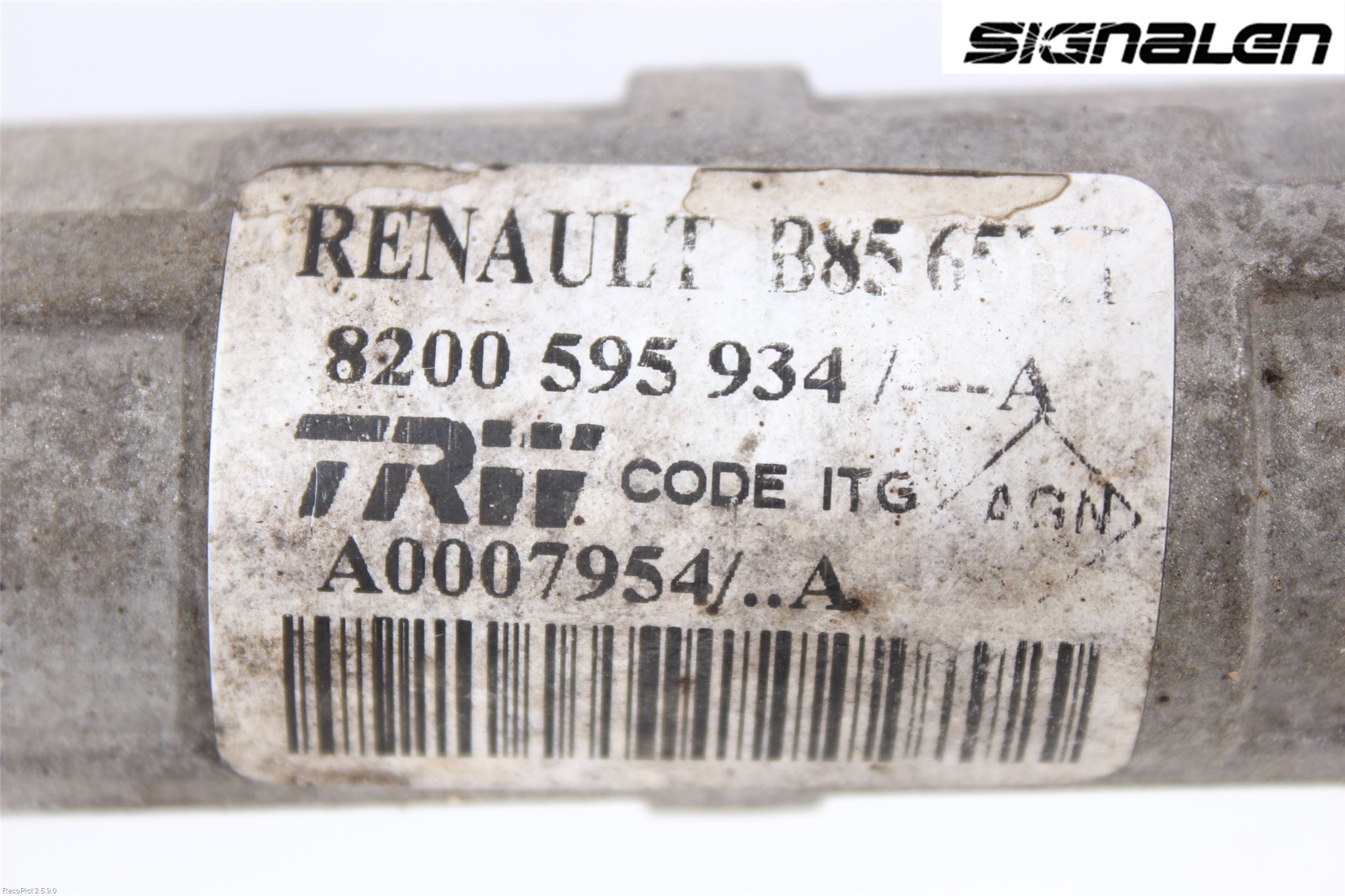 Renault CLIO III  06-09 Snekke - Tannstang