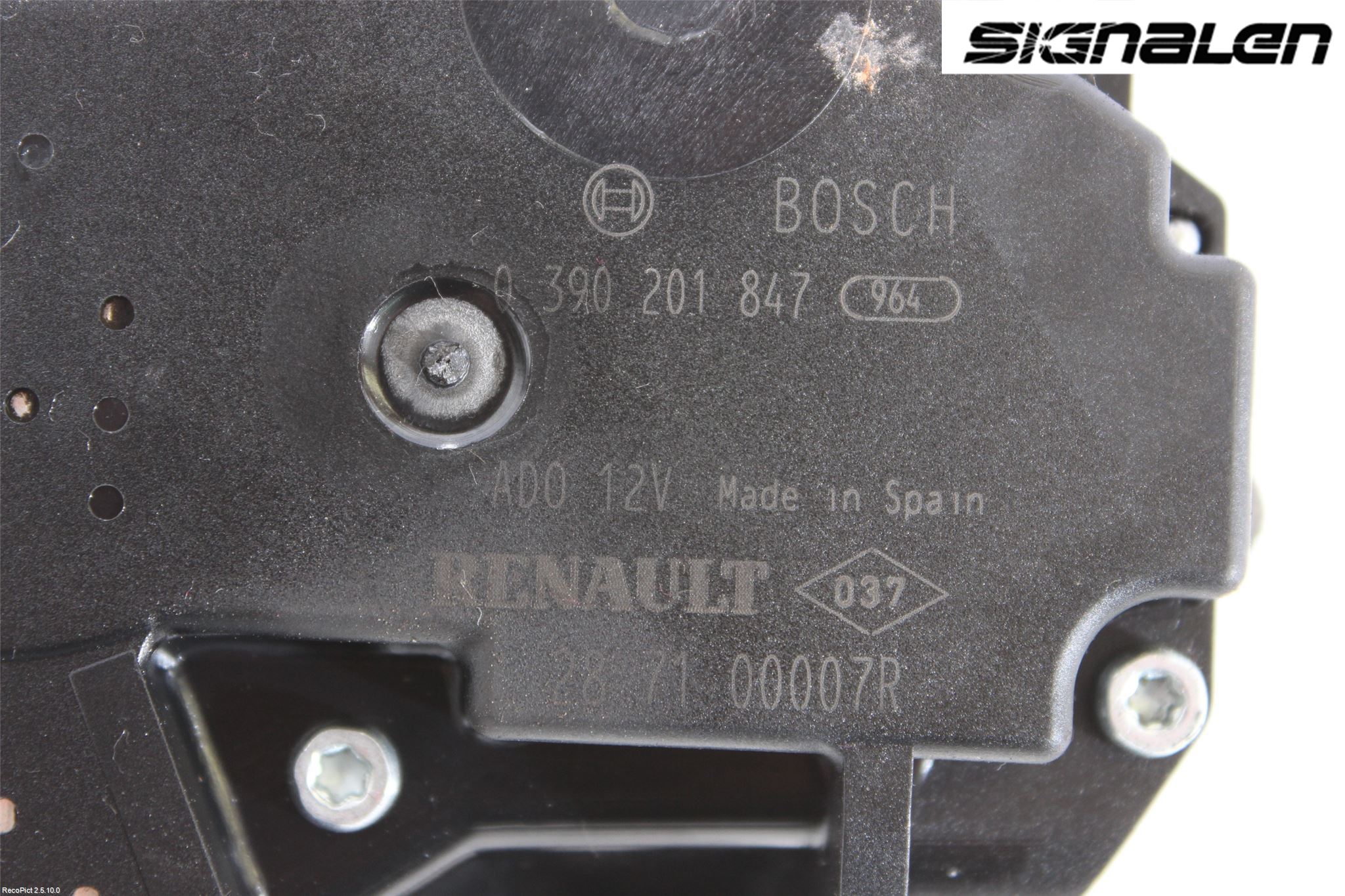 Renault MEGANE III 09-15 Viskermotor Bakluke