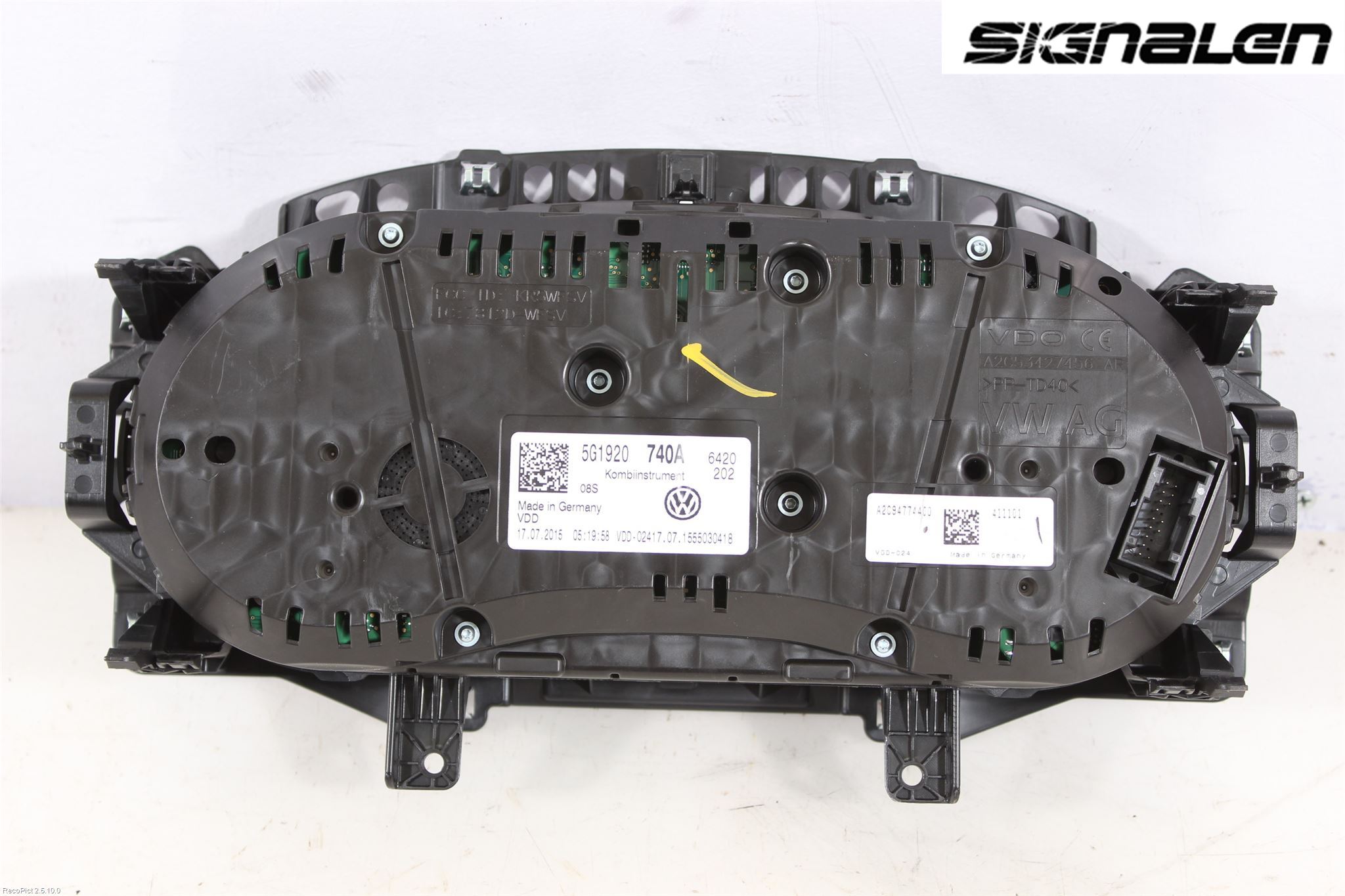Volkswagen VW GOLF / E-GOLF VII 13-20 Instr Kombinert