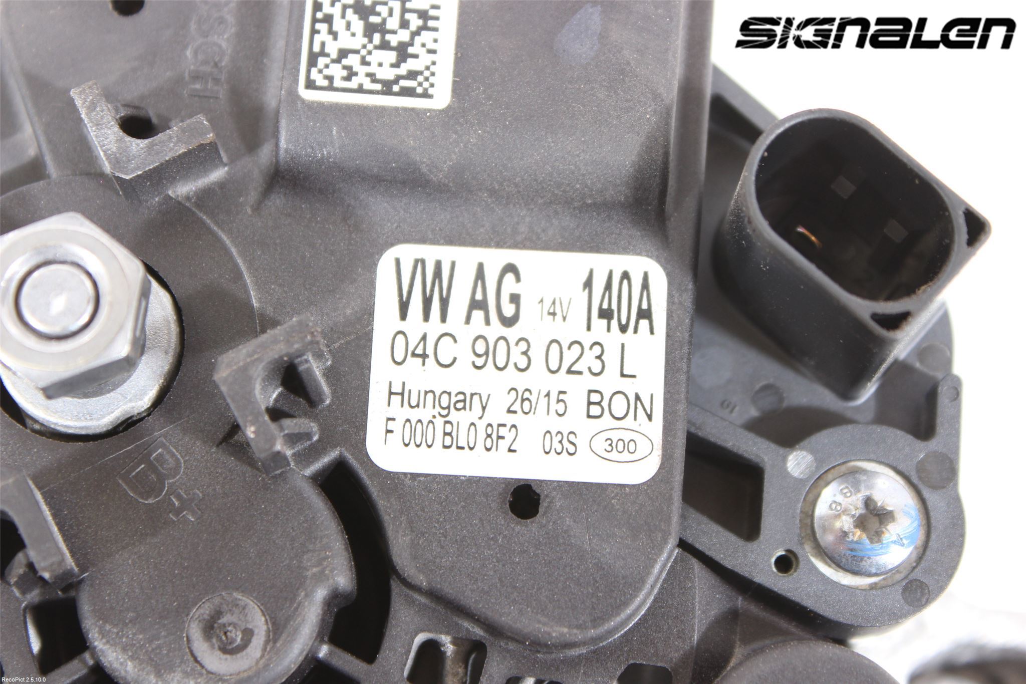 Volkswagen VW GOLF / E-GOLF VII 13-20 Dynamo
