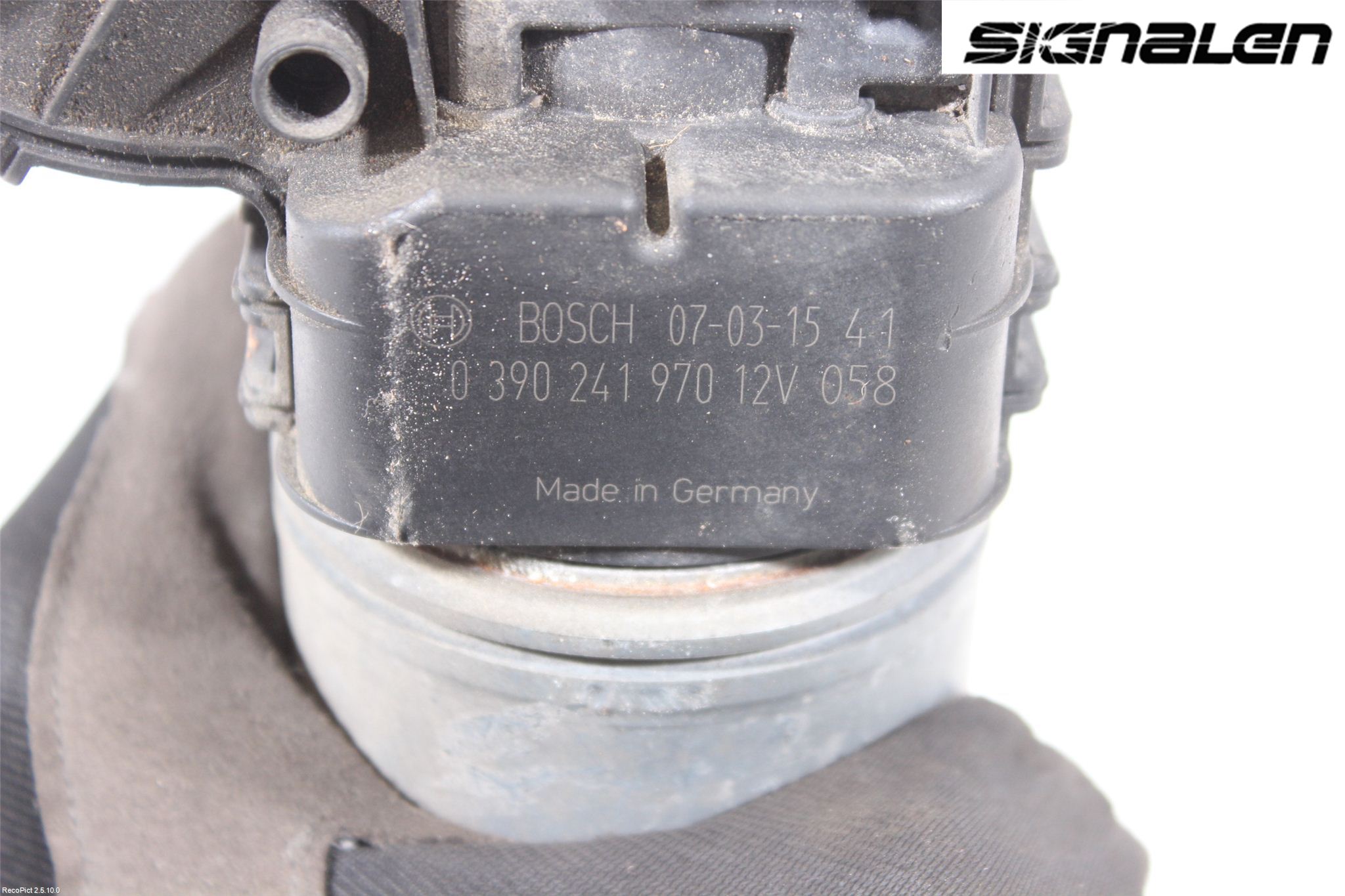 Peugeot 207 Viskermotor Frontrute