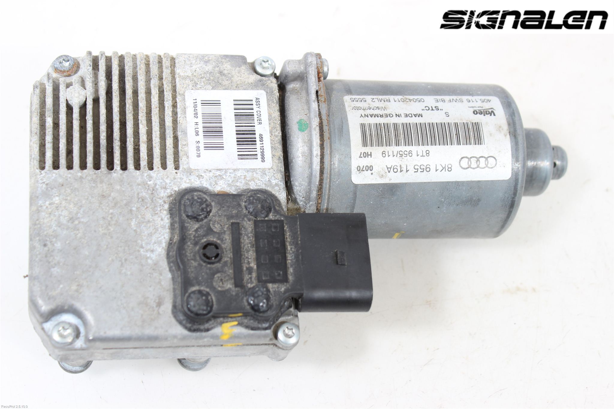Audi A4/S4 08-11 Viskermotor Frontrute