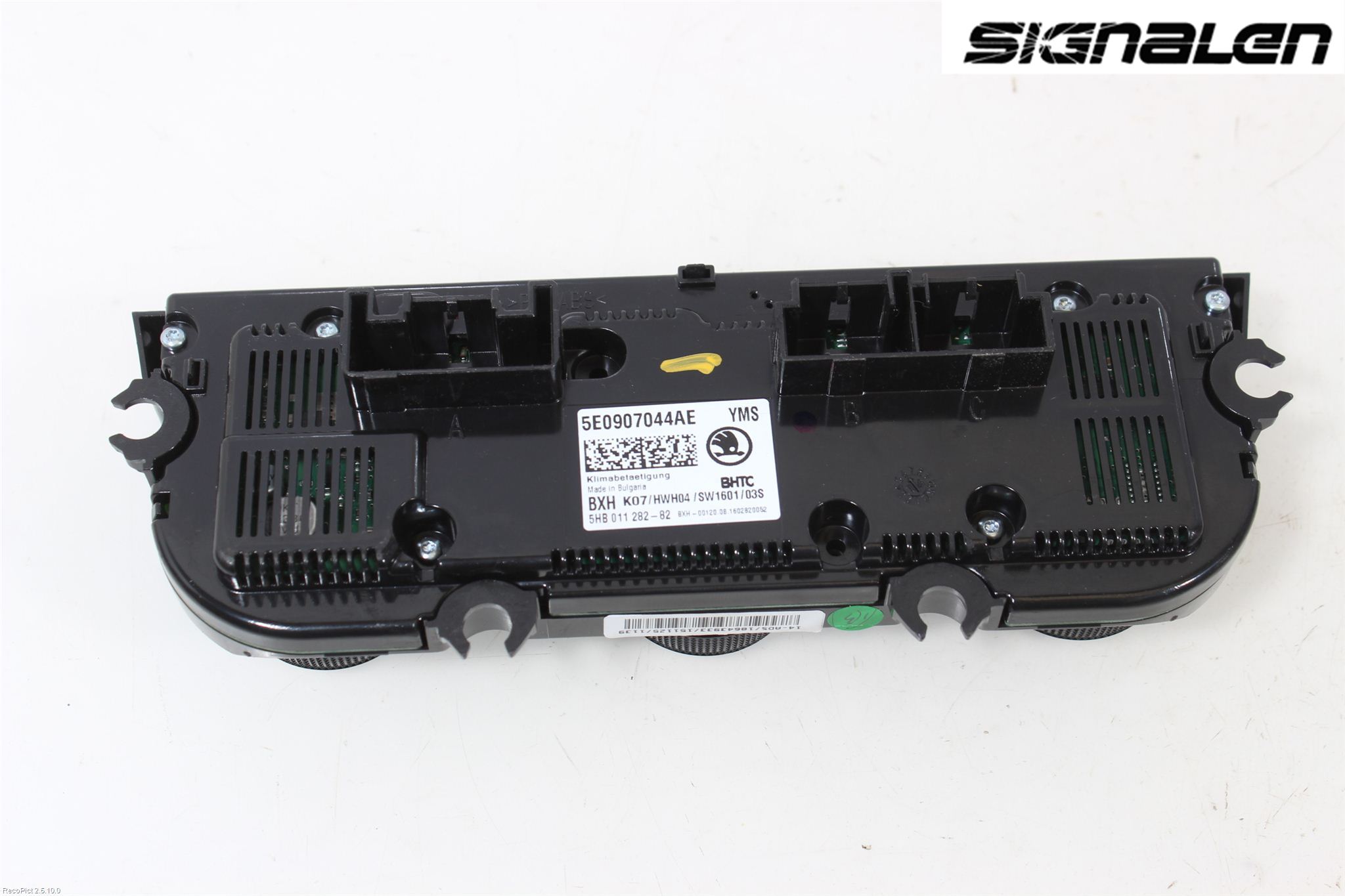 Skoda OCTAVIA (5E) 13-20 Varme Ac Betjening-Display