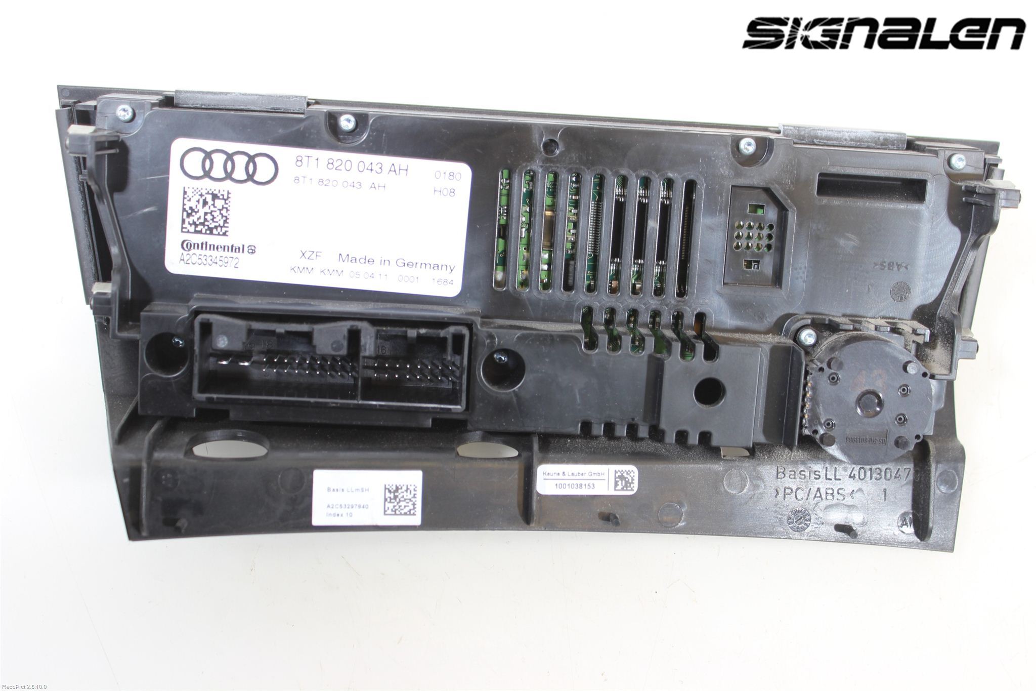 Audi A4/S4 08-11 Varme Ac Betjening-Display