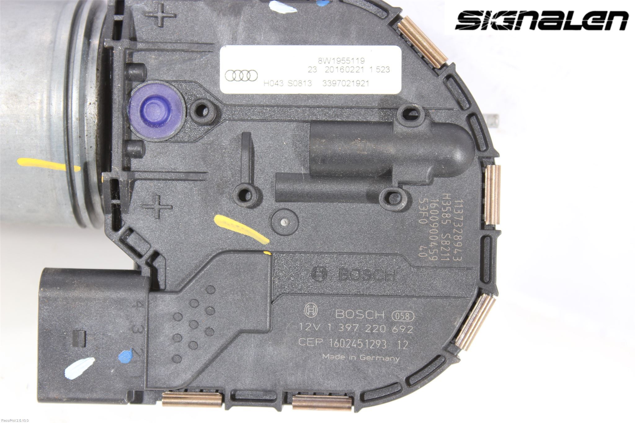 Audi A4/S4 B9 16-19 Viskermotor Frontrute