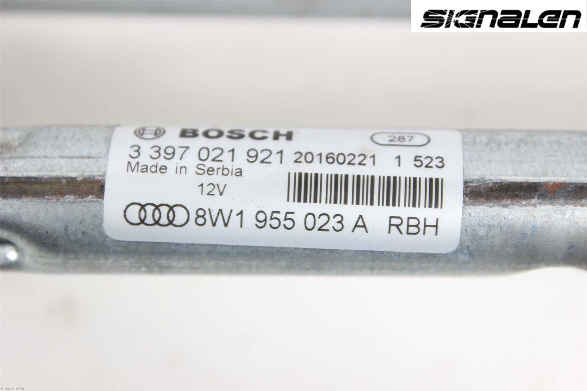 Audi A4/S4 B9 16-19 Viskeroverføring Frontrute
