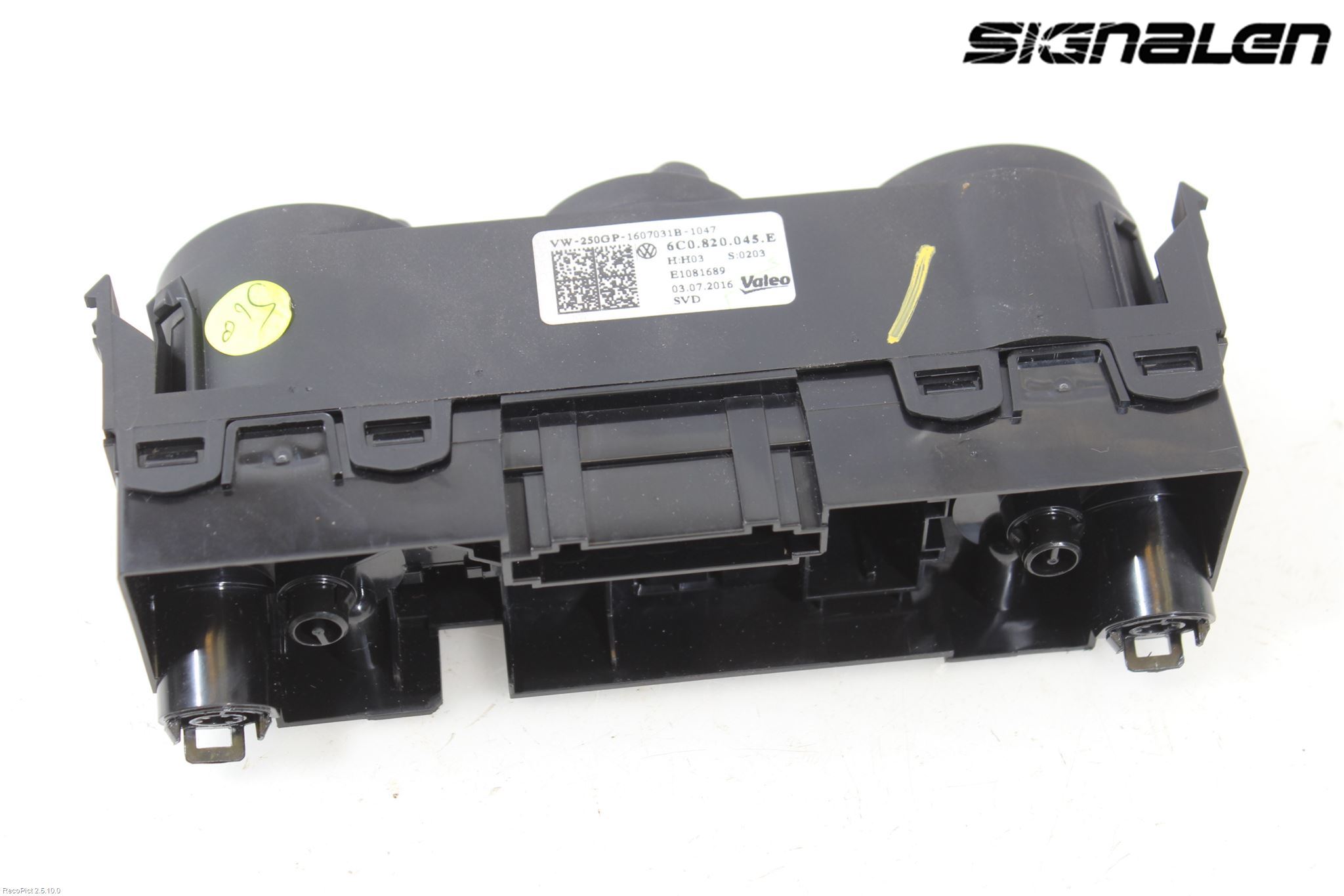 Volkswagen VW POLO 10-17 Varme Ac Betjening-Display